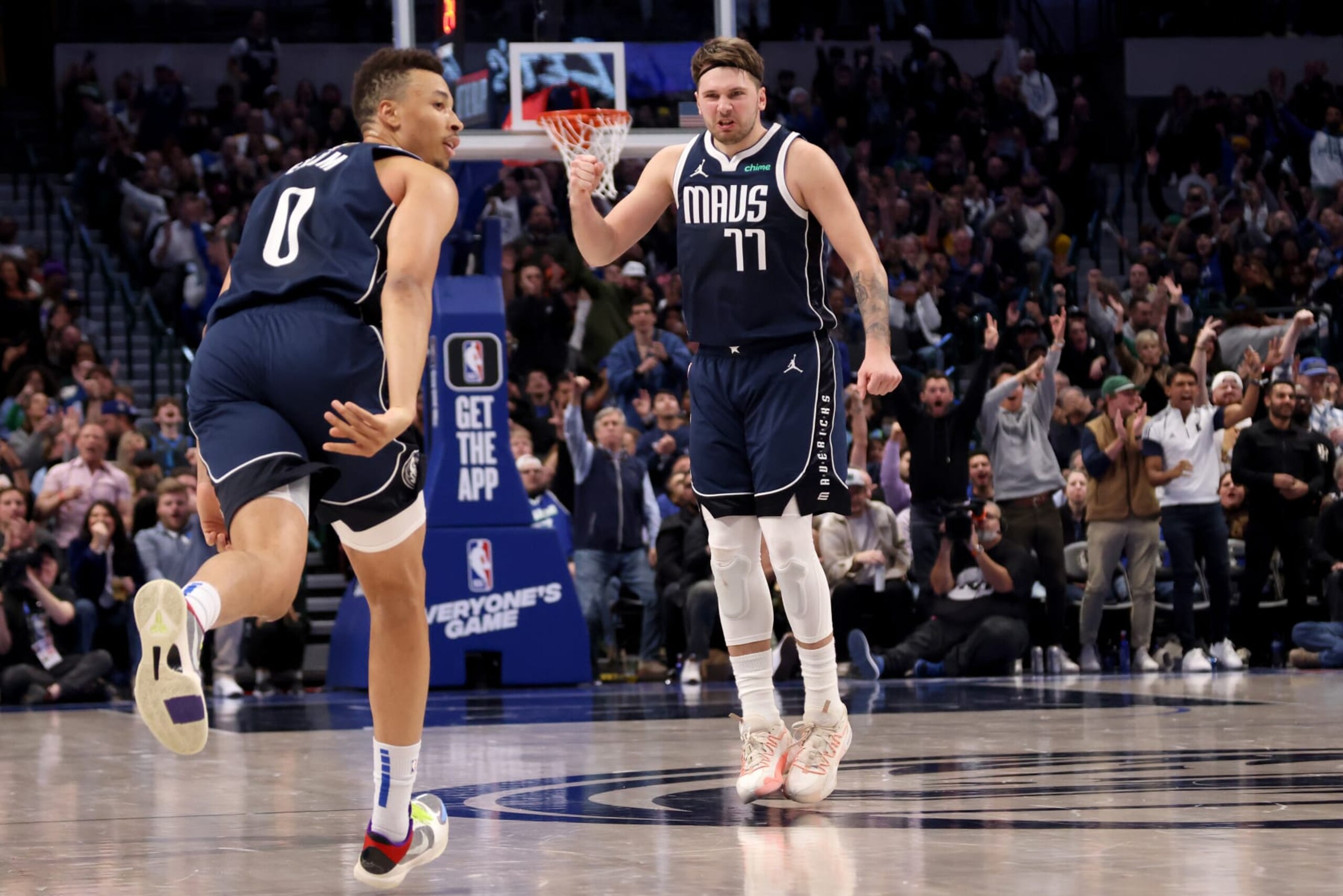 Dante Exum and Luka DonÄiÄ