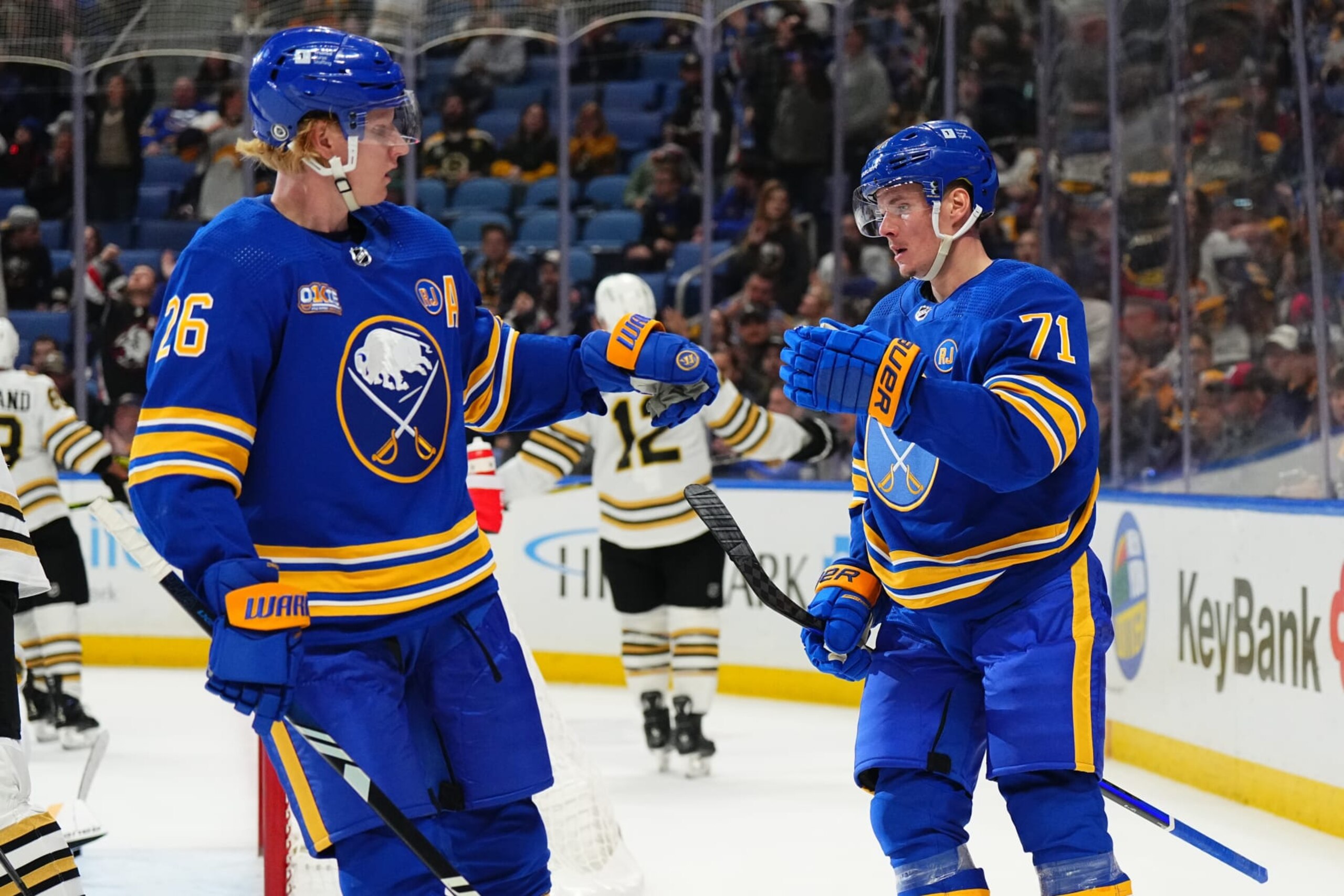 Victor Olofsson and Rasmus Dahlin