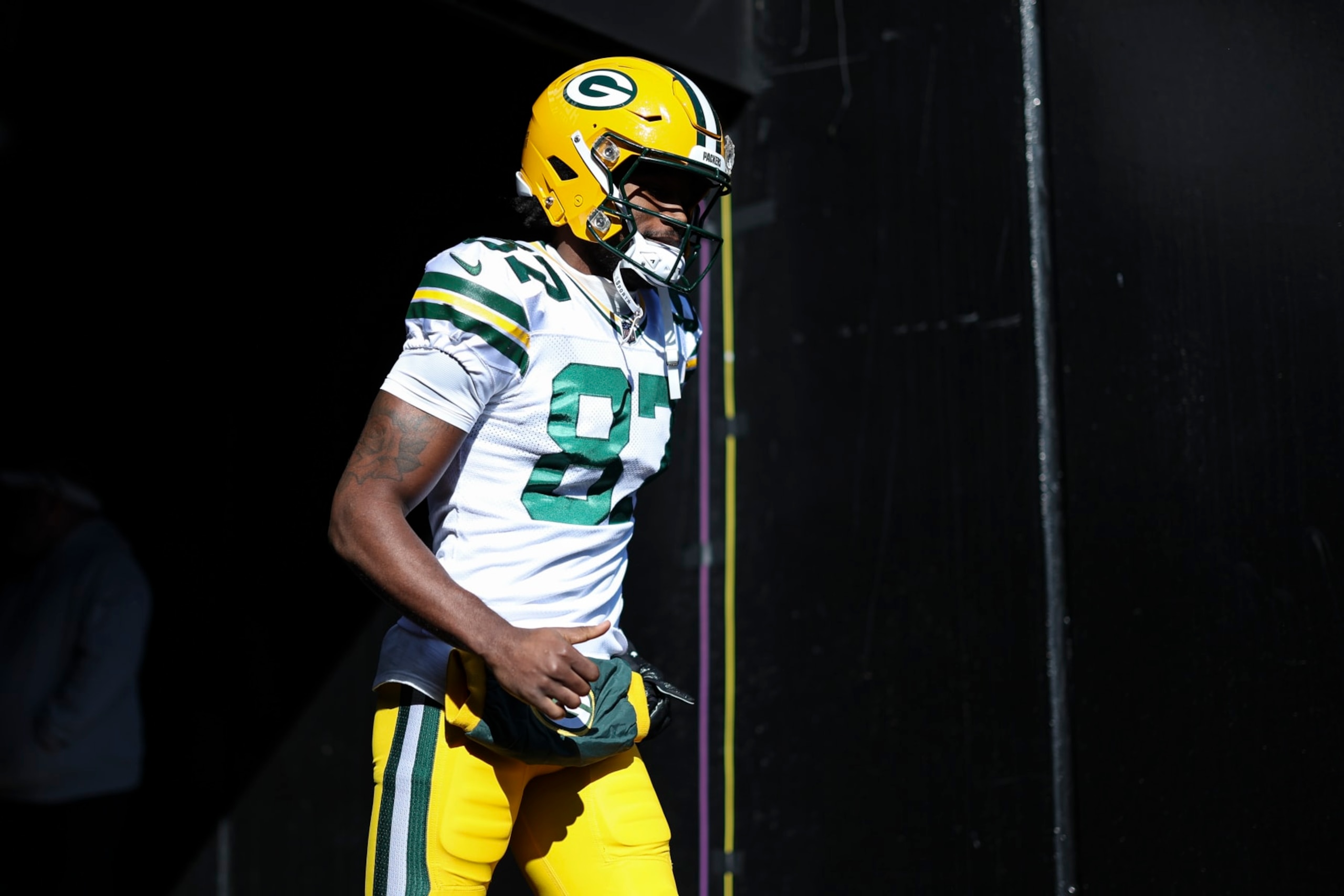 Packers WR Romeo Doubs Packers WR Romeo Doubs