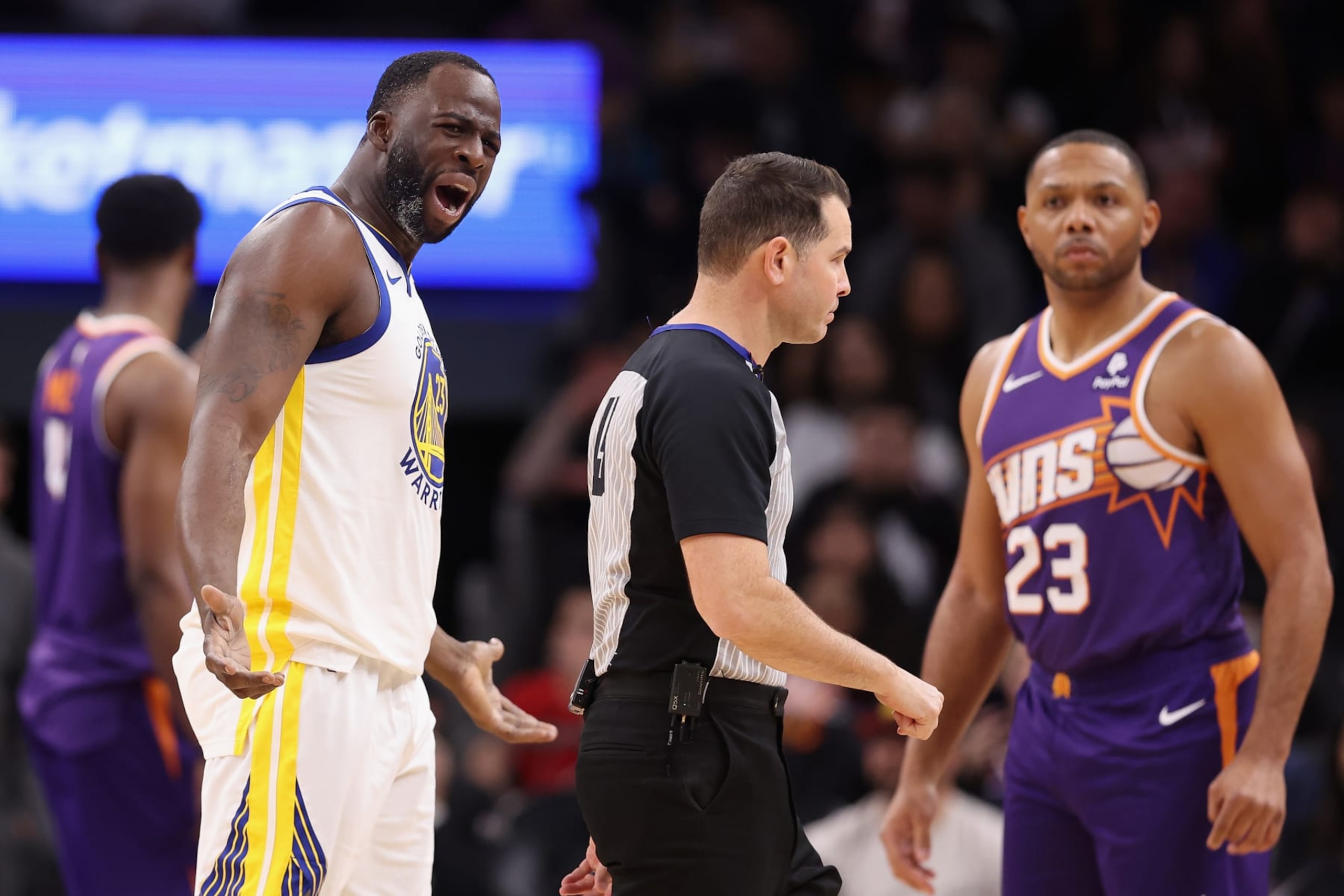 Draymond Green and Eric Gordon