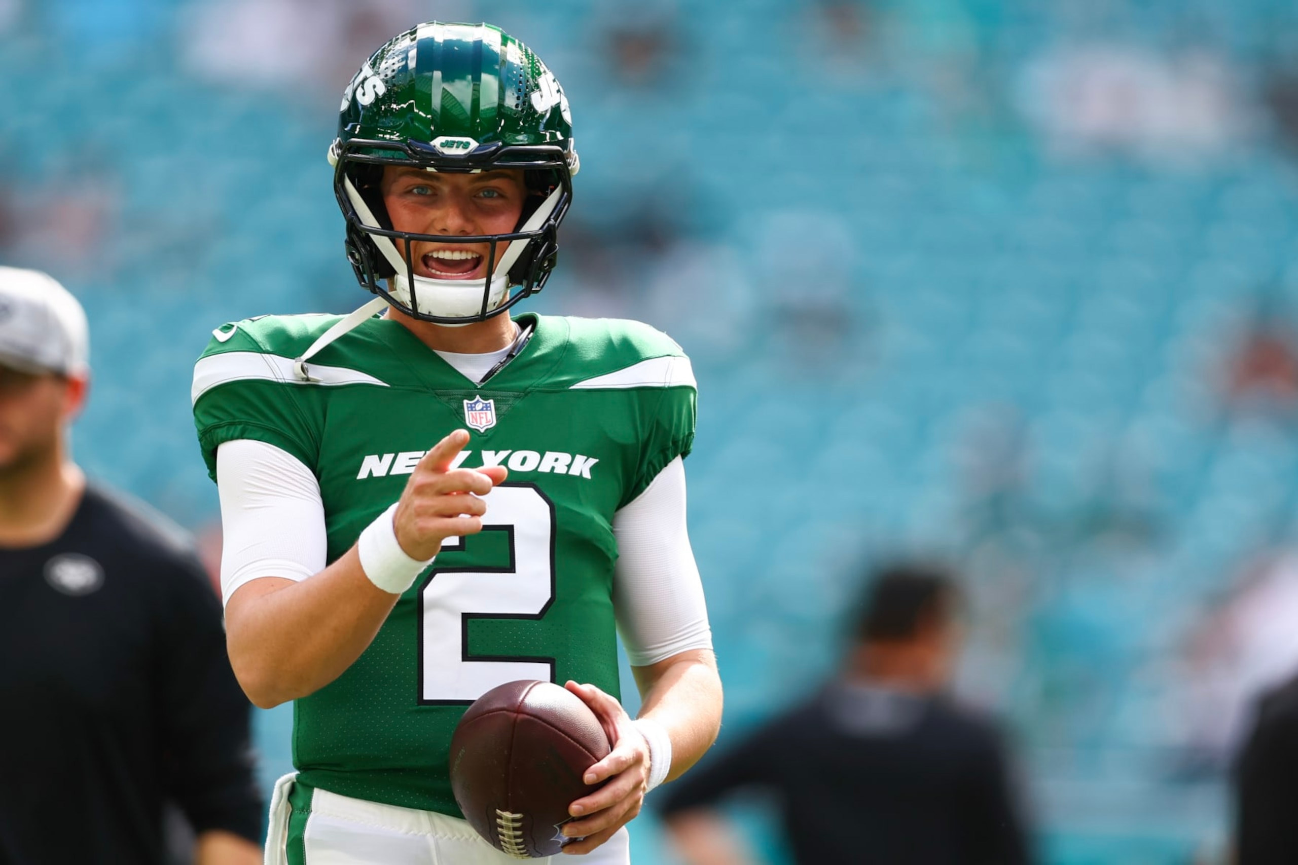 Jets QB Zach Wilson Jets QB Zach Wilson