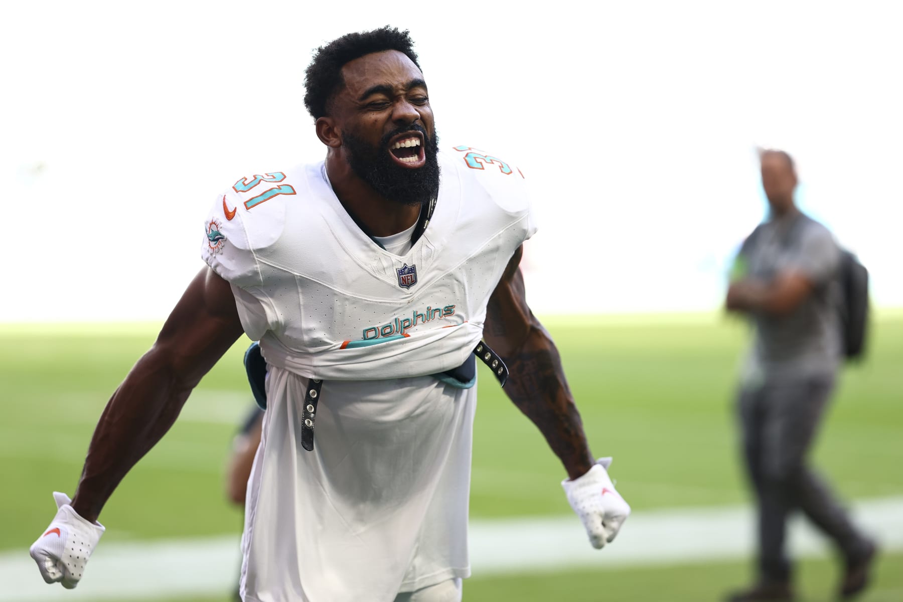 Dolphins RB Raheem Mostert
