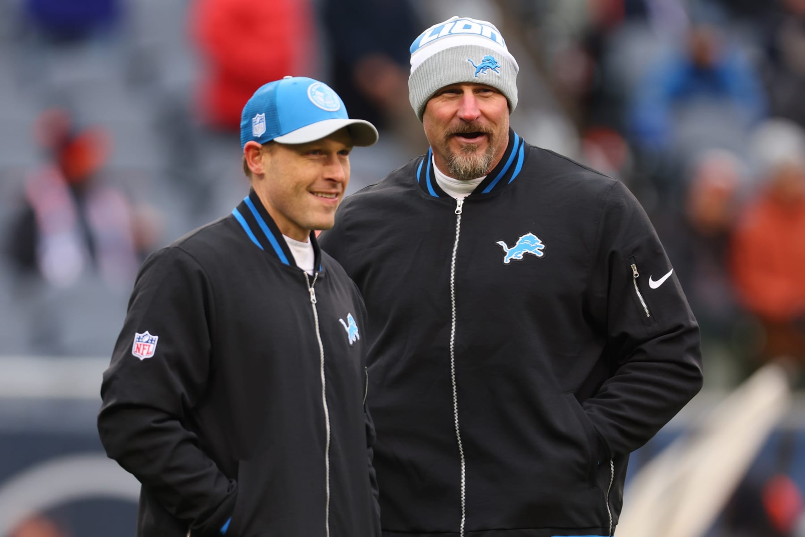 Dan Campbell (right) and Ben Johnson (left)