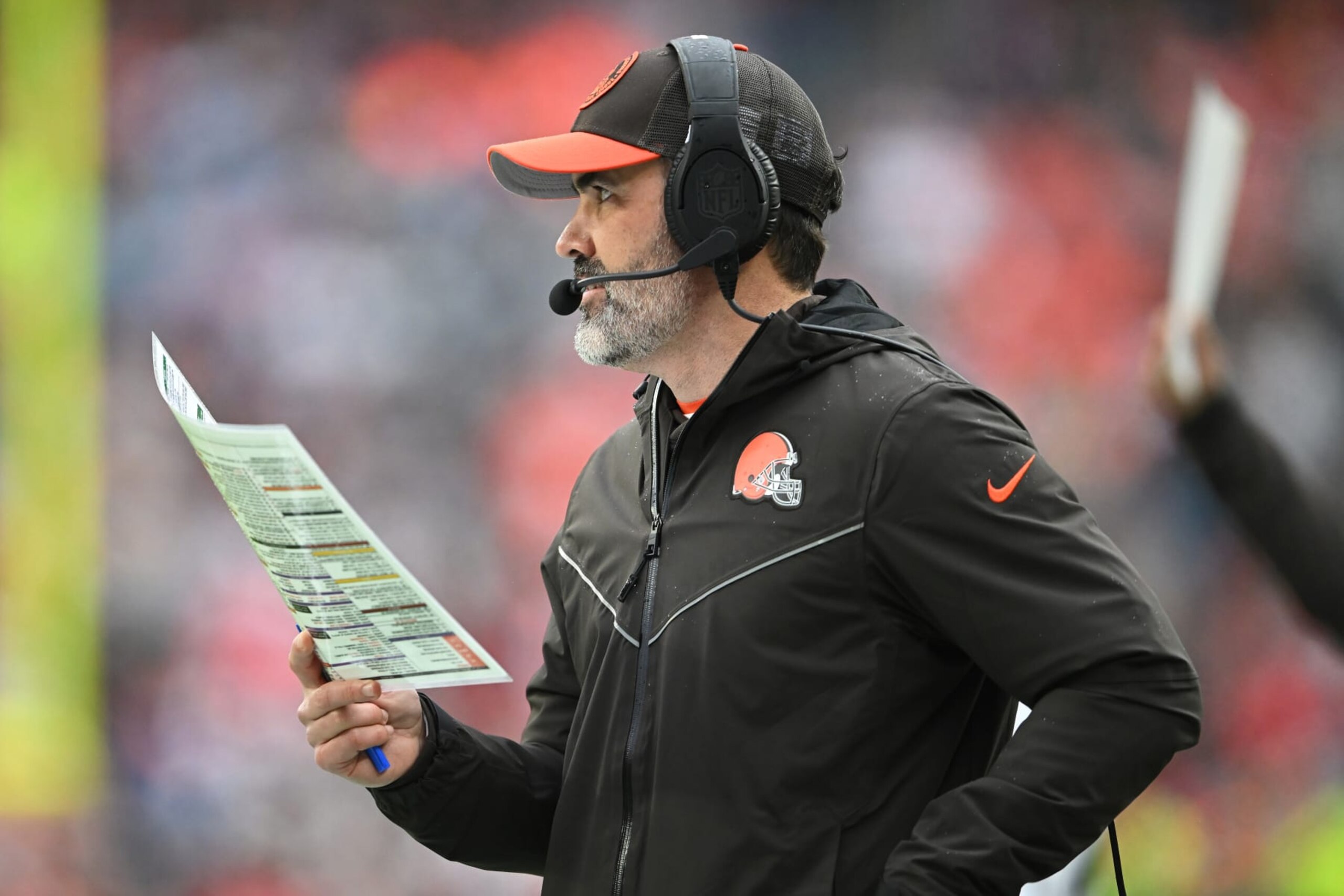 Browns head coach Kevin Stefanski