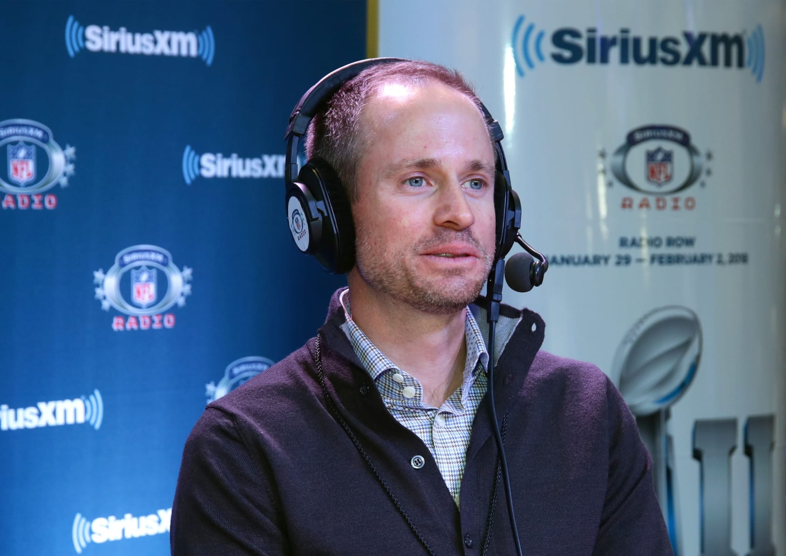 MINNEAPOLIS, MN - FEBRUARY 02: John Spanos of the Los Angeles Chargers attends SiriusXM at Super Bowl LII Radio Row at the Mall of America on February 2, 2018 in Bloomington, Minnesota.  (Photo by Cindy Ord/Getty Images for SiriusXM)
