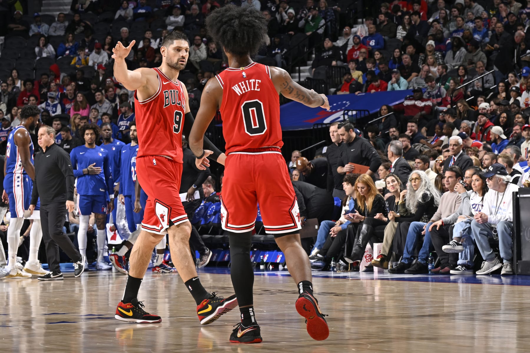 Nikola VuÄeviÄ and Coby White
