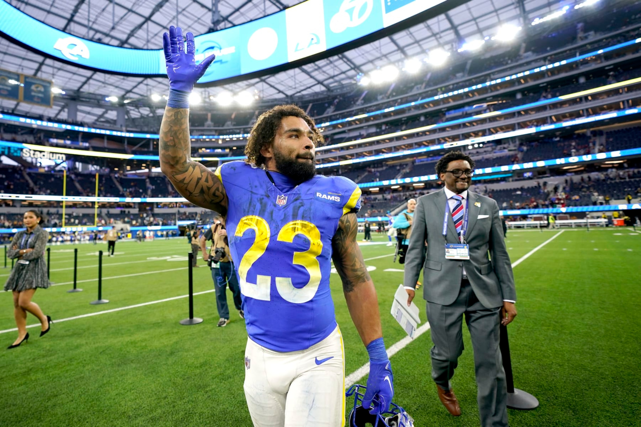 Rams RB Kyren Williams Rams RB Kyren Williams