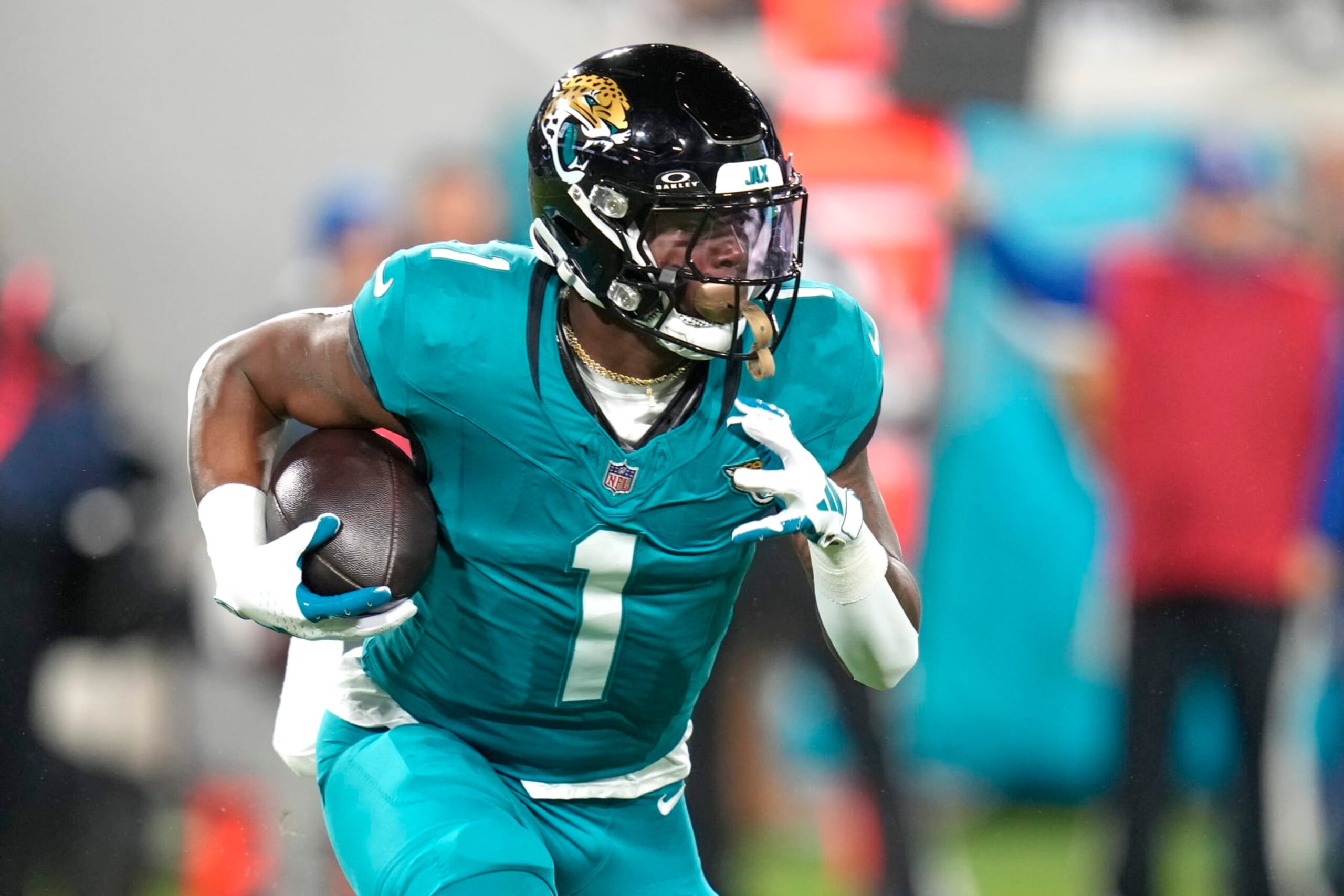 Jaguars RB Travis Etienne Jaguars RB Travis Etienne