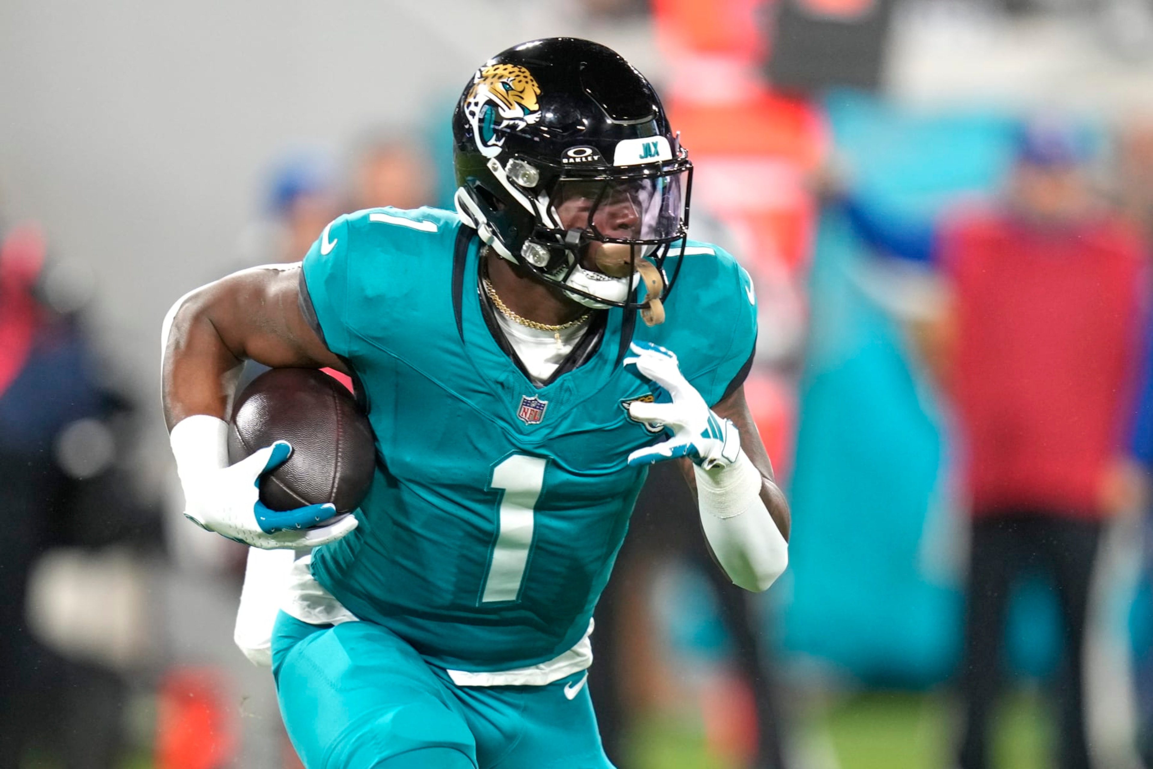 Jaguars RB Travis Etienne Jaguars RB Travis Etienne