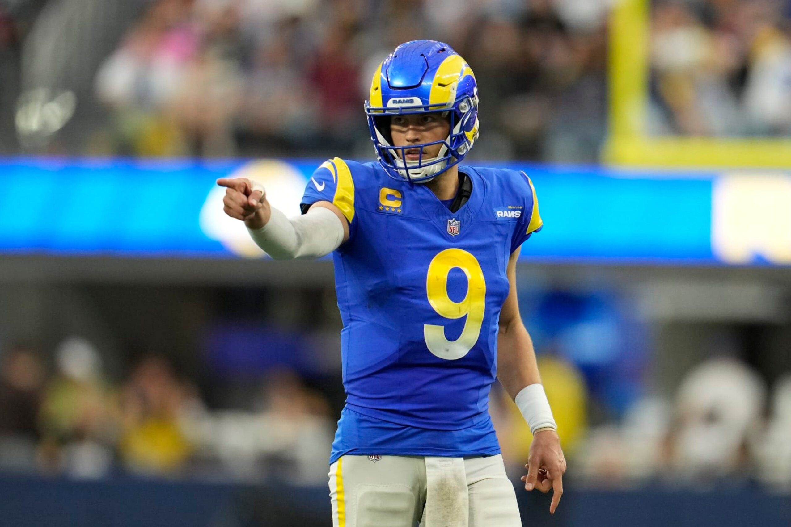 Rams QB Matthew Stafford Rams QB Matthew Stafford