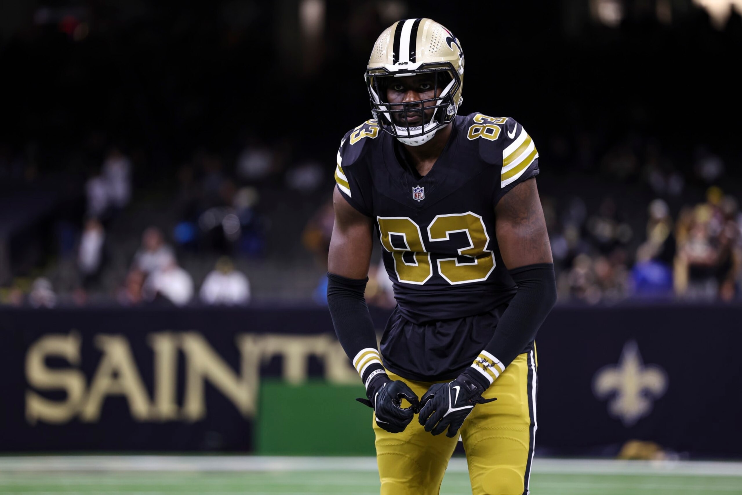 Saints TE Juwan Johnson Saints TE Juwan Johnson