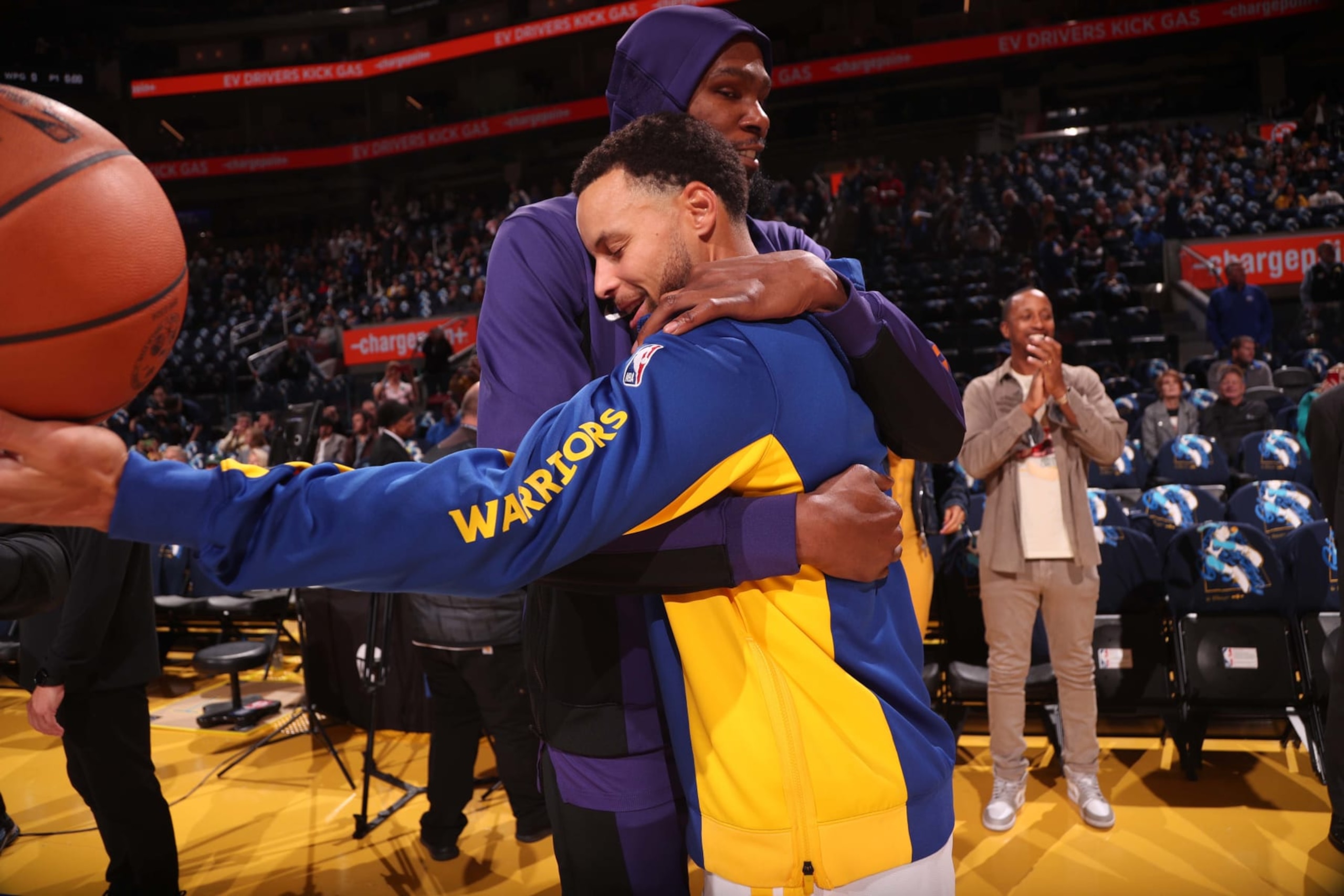 Kevin Durant and Stephen Curry