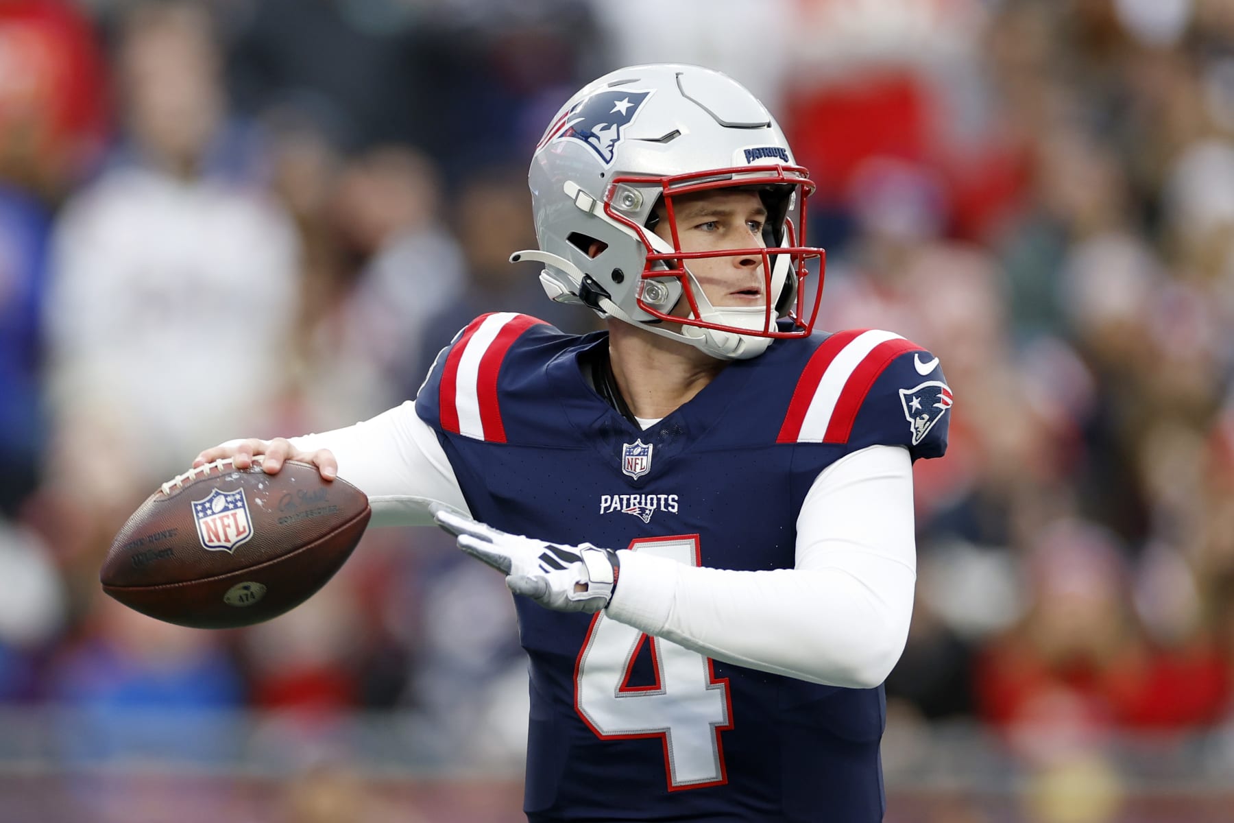 Patriots QB Bailey Zappe