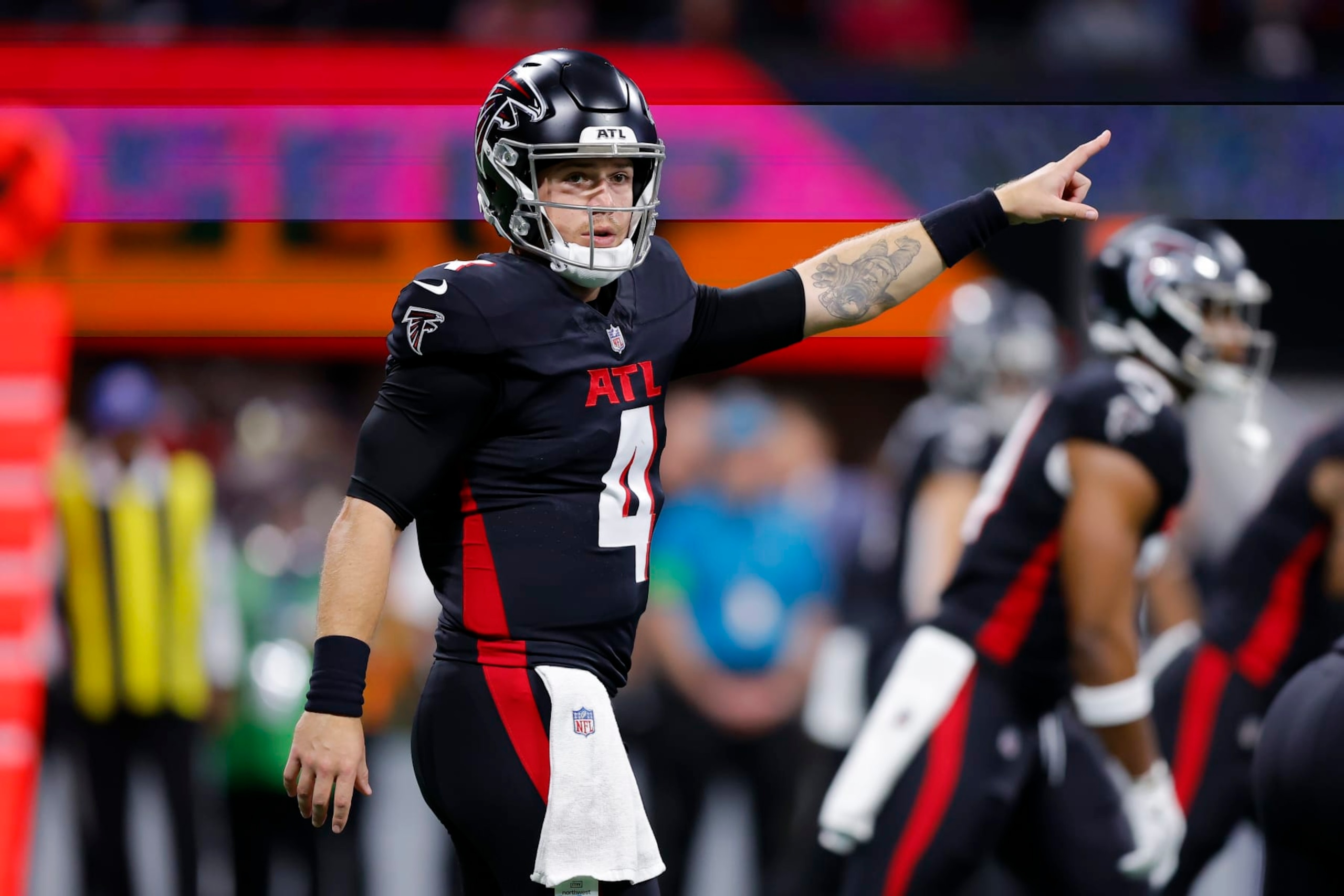 Falcons QB Taylor Heinicke