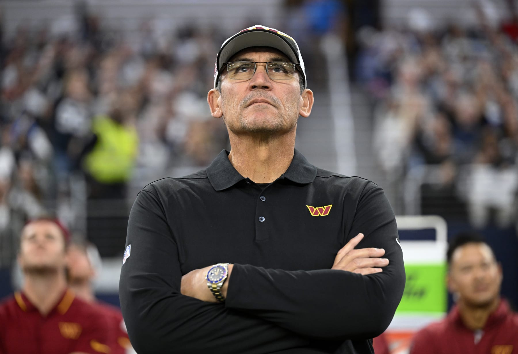 Commanders head coach Ron Rivara