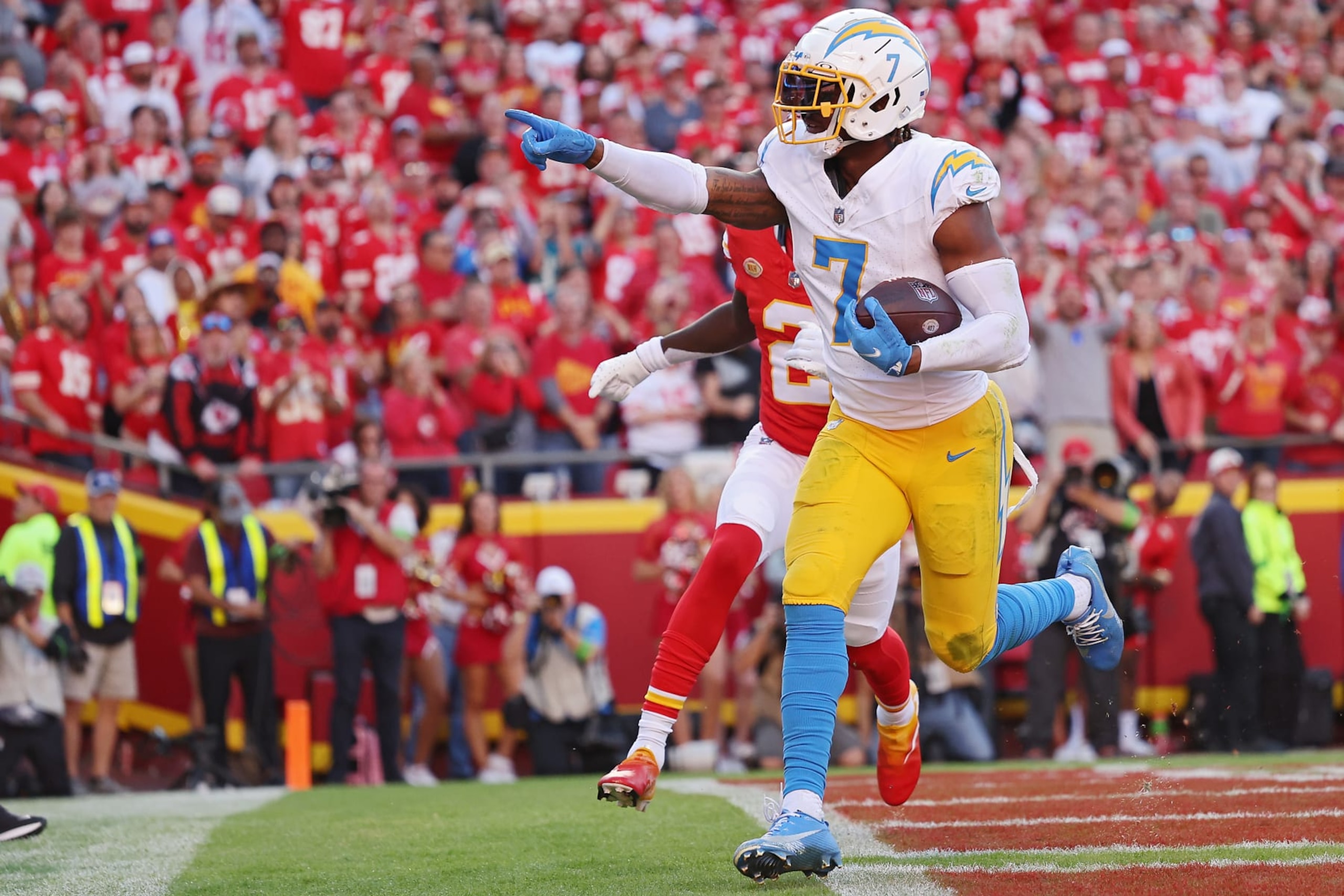Chargers TE Gerald Everett