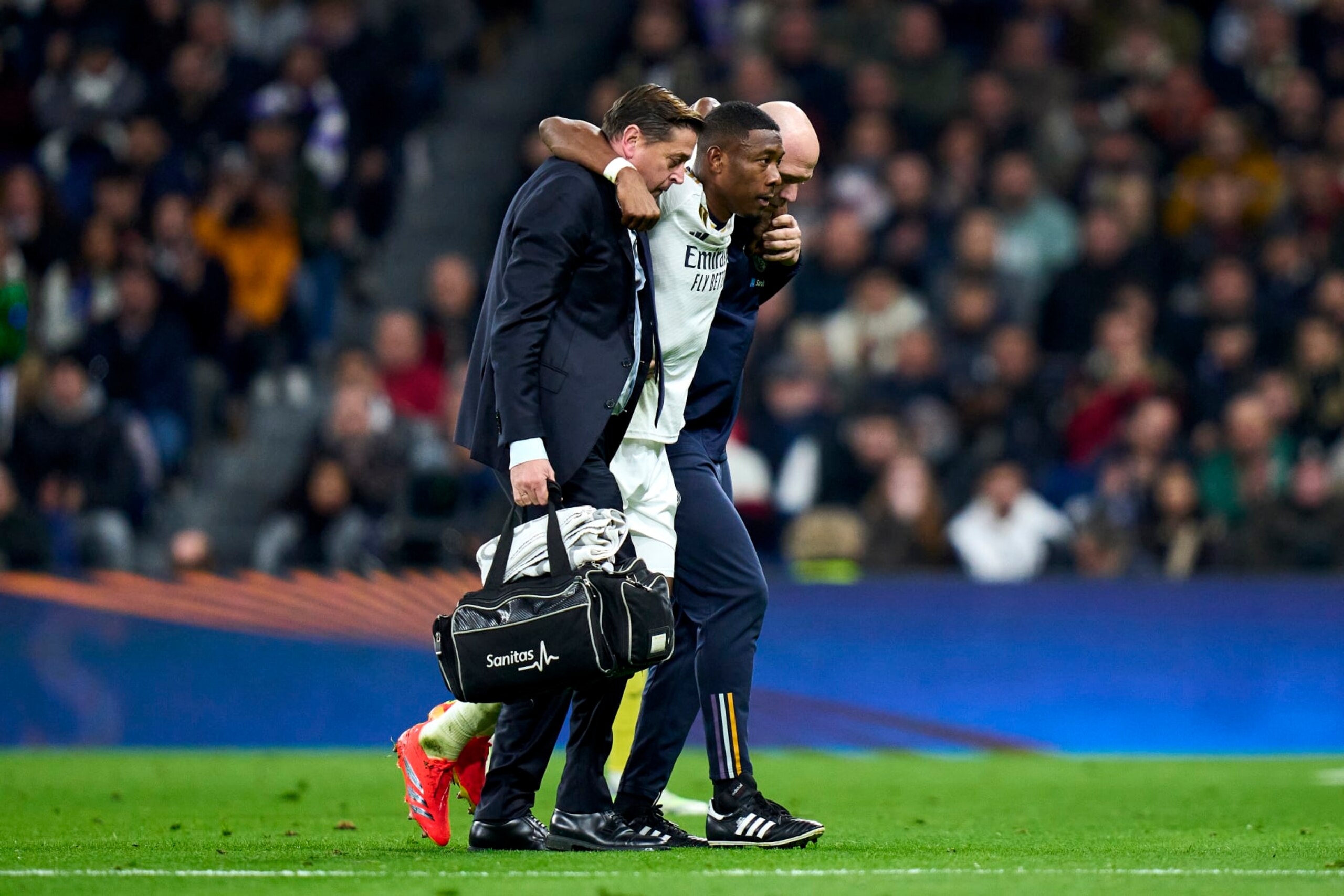 David Alaba is out for the year for Real Madrid.