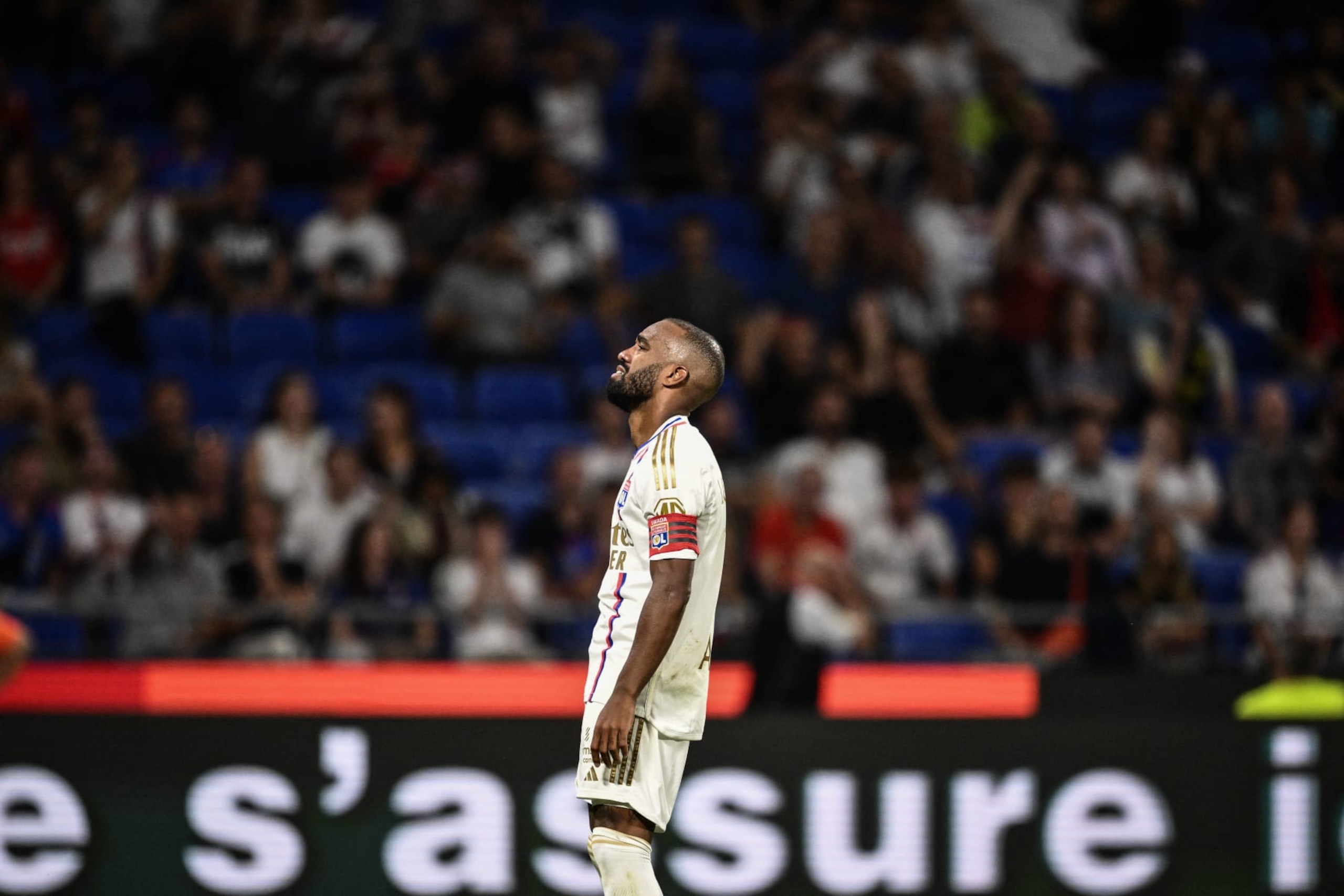 Alexandre Lacazette and once-mighty Olympique Lyonnais are in deep trouble. 