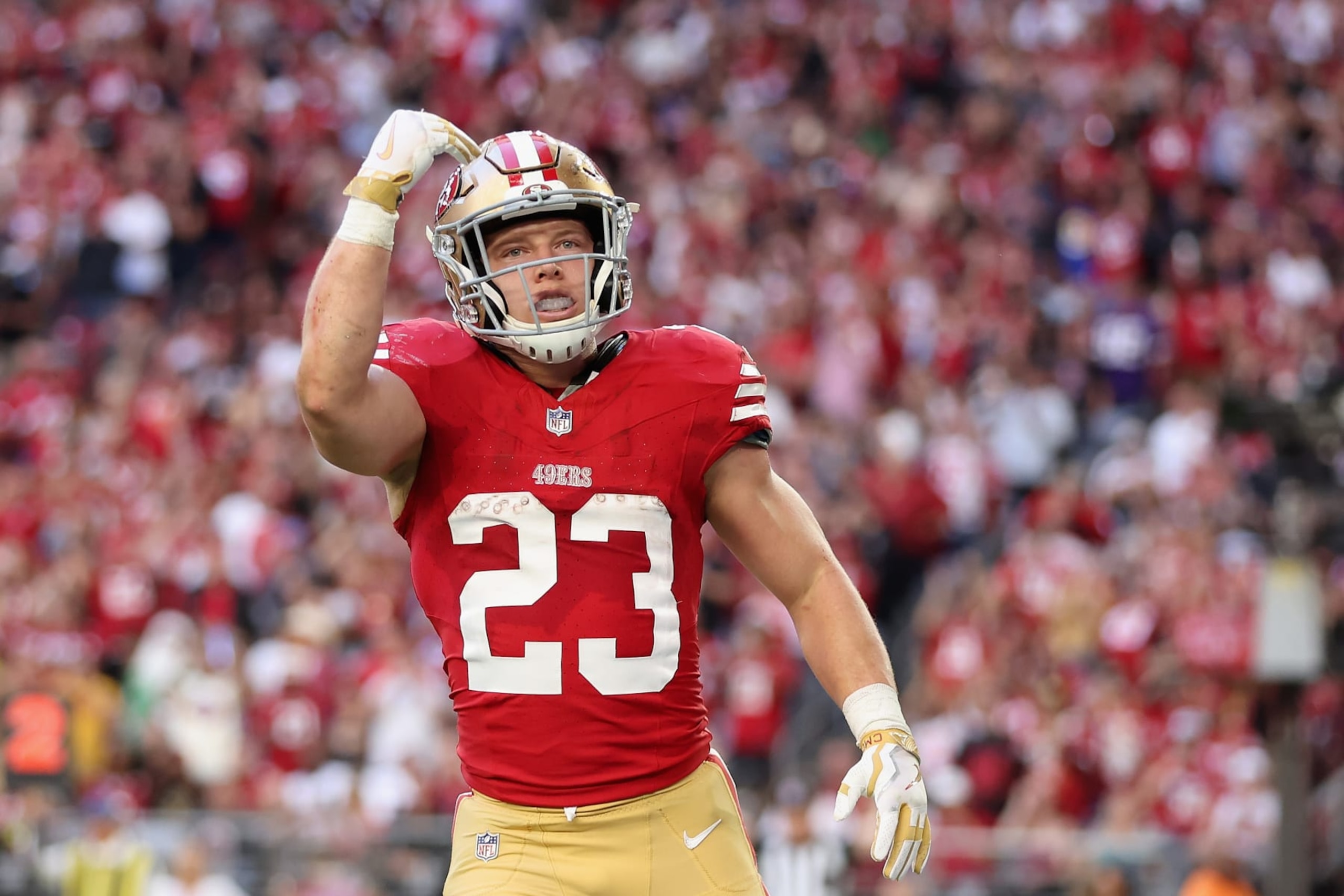 49ers RB Christian McCaffrey