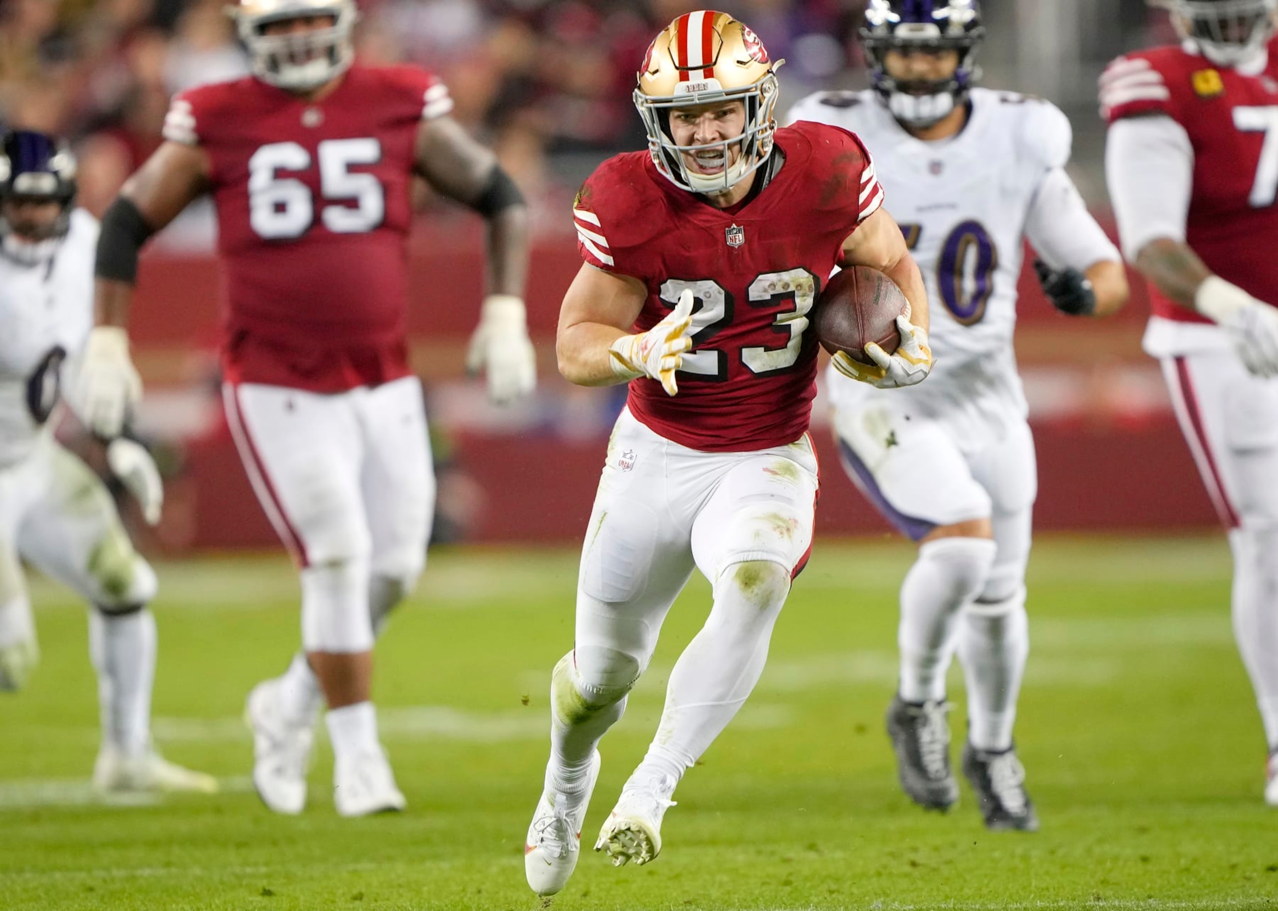 49ers RB Christian McCaffrey