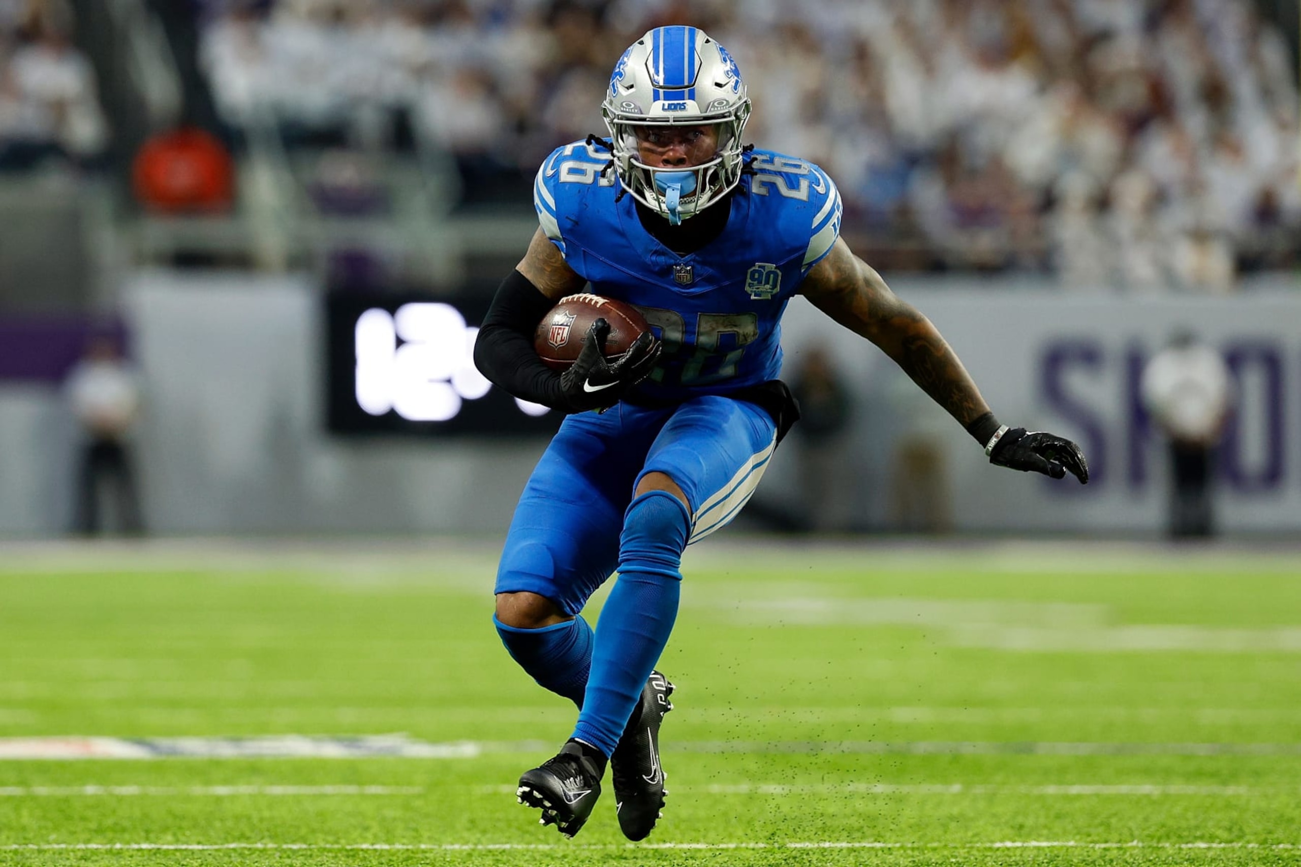 Lions RB Jahmyr Gibbs