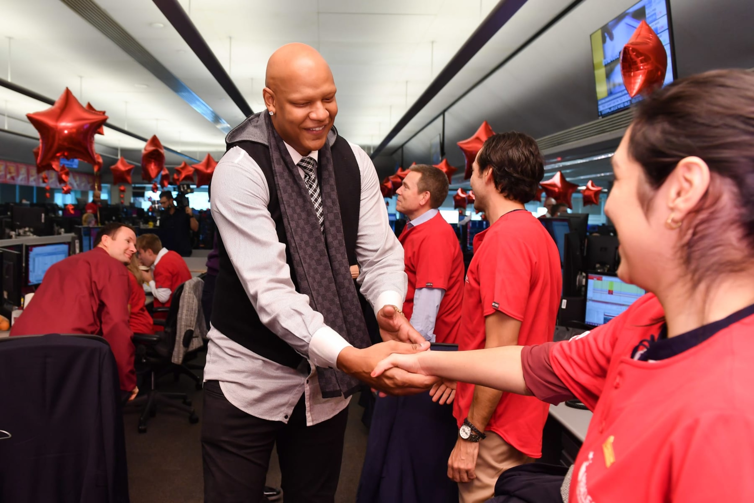 TORONTO, ON - DECEMBER 05: Ex Toronto Raptor Charlie Villanueva attends  The 34th Anniversary Of CIBC Miracle Day to lend a hand to raise millions for kids in need held at CIBC Headquarters on December 5, 2018 in Toronto, Canada.  (Photo by George Pimentel/Getty Images)