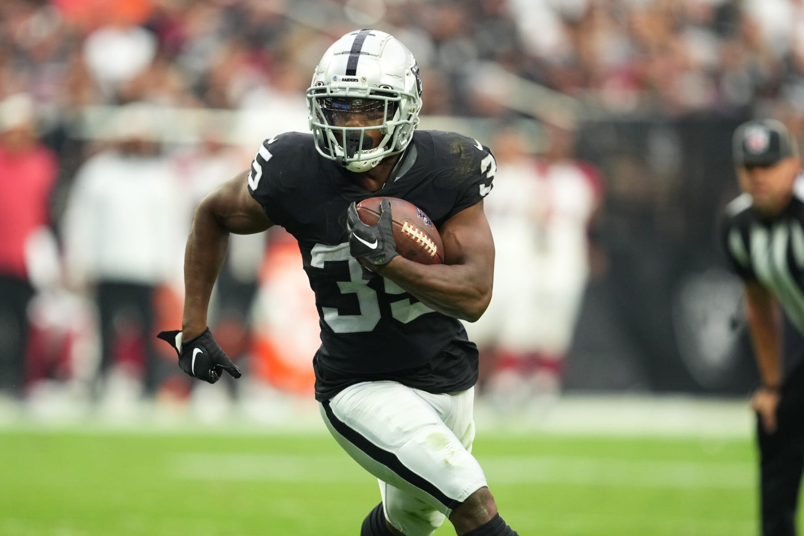 Raiders RB Zamir White Raiders RB Zamir White