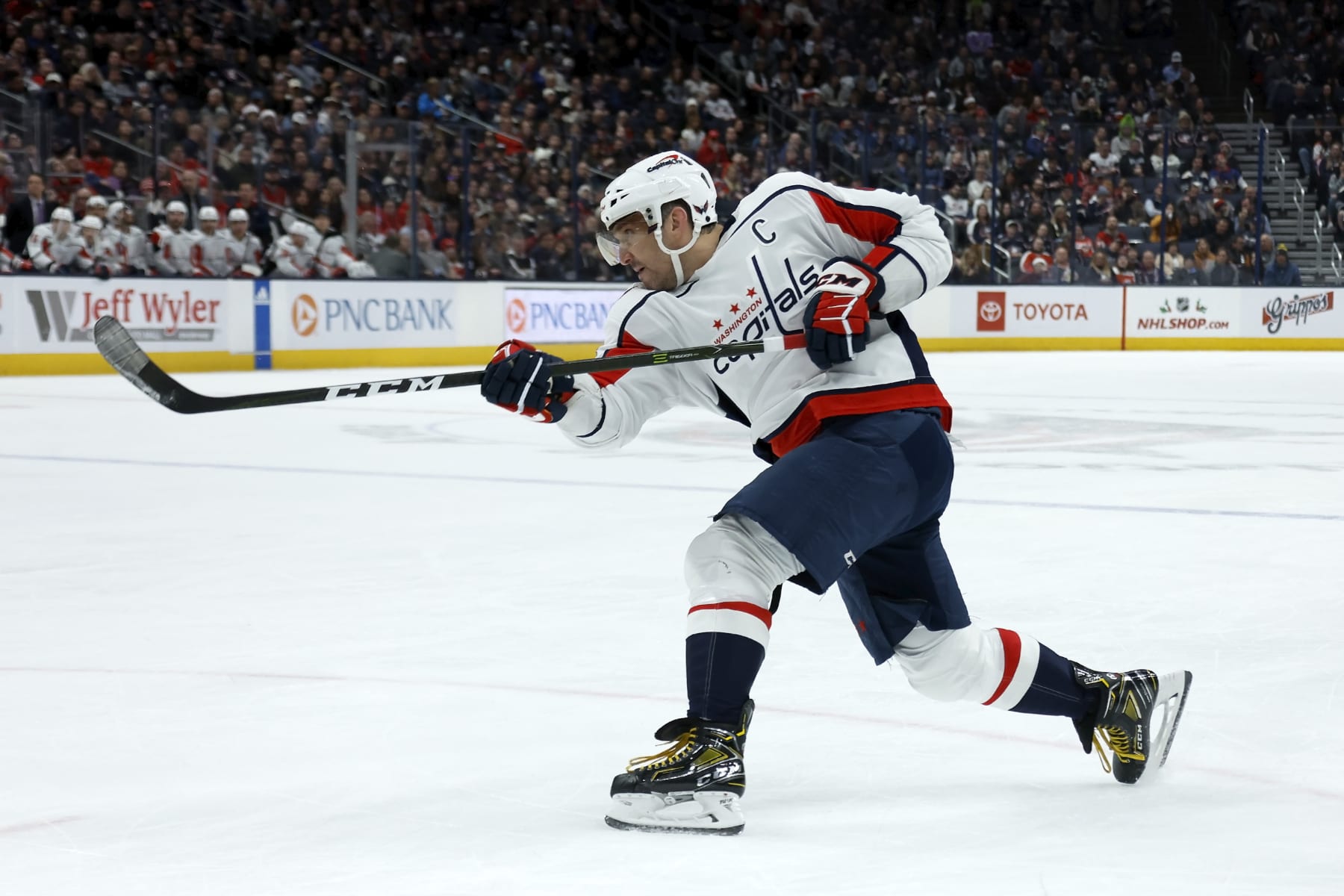 Washington Capitals captain Alex Ovechkin