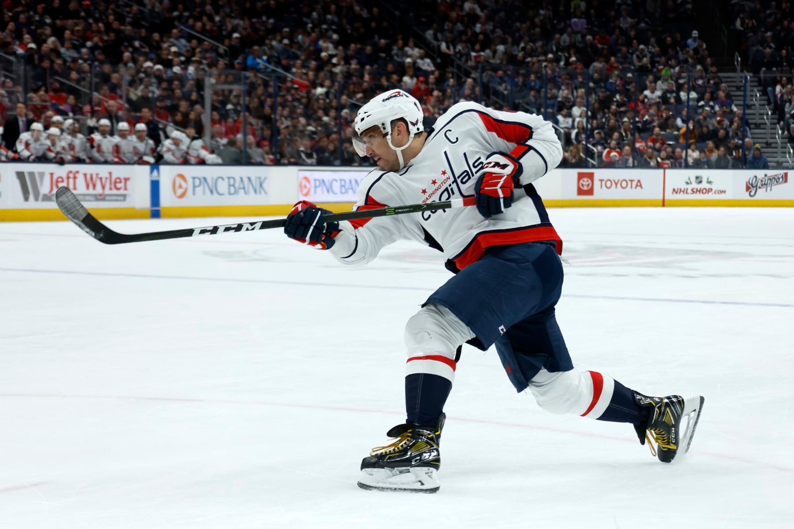 Washington Capitals captain Alex Ovechkin