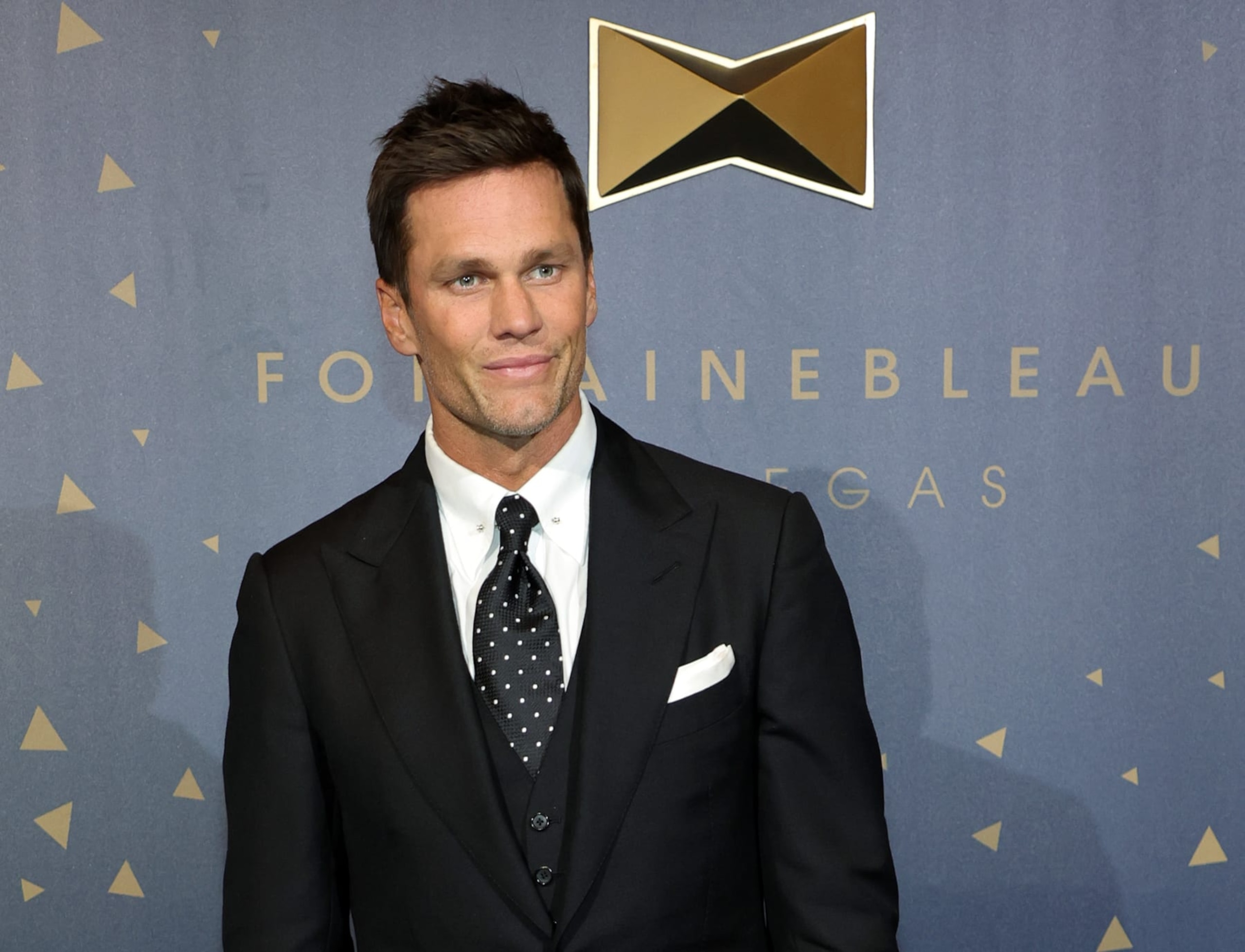 LAS VEGAS, NEVADA - DECEMBER 13: Tom Brady attends the grand opening of Fontainebleau Las Vegas on December 13, 2023 in Las Vegas, Nevada. (Photo by Ethan Miller/Getty Images) LAS VEGAS, NEVADA - DECEMBER 13: Tom Brady attends the grand opening of Fontainebleau Las Vegas on December 13, 2023 in Las Vegas, Nevada. (Photo by Ethan Miller/Getty Images)