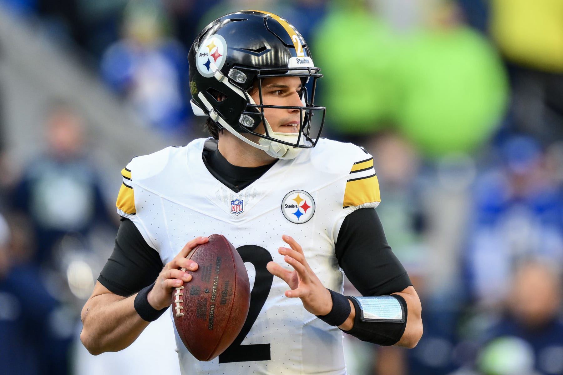 Steelers QB Mason Rudolph