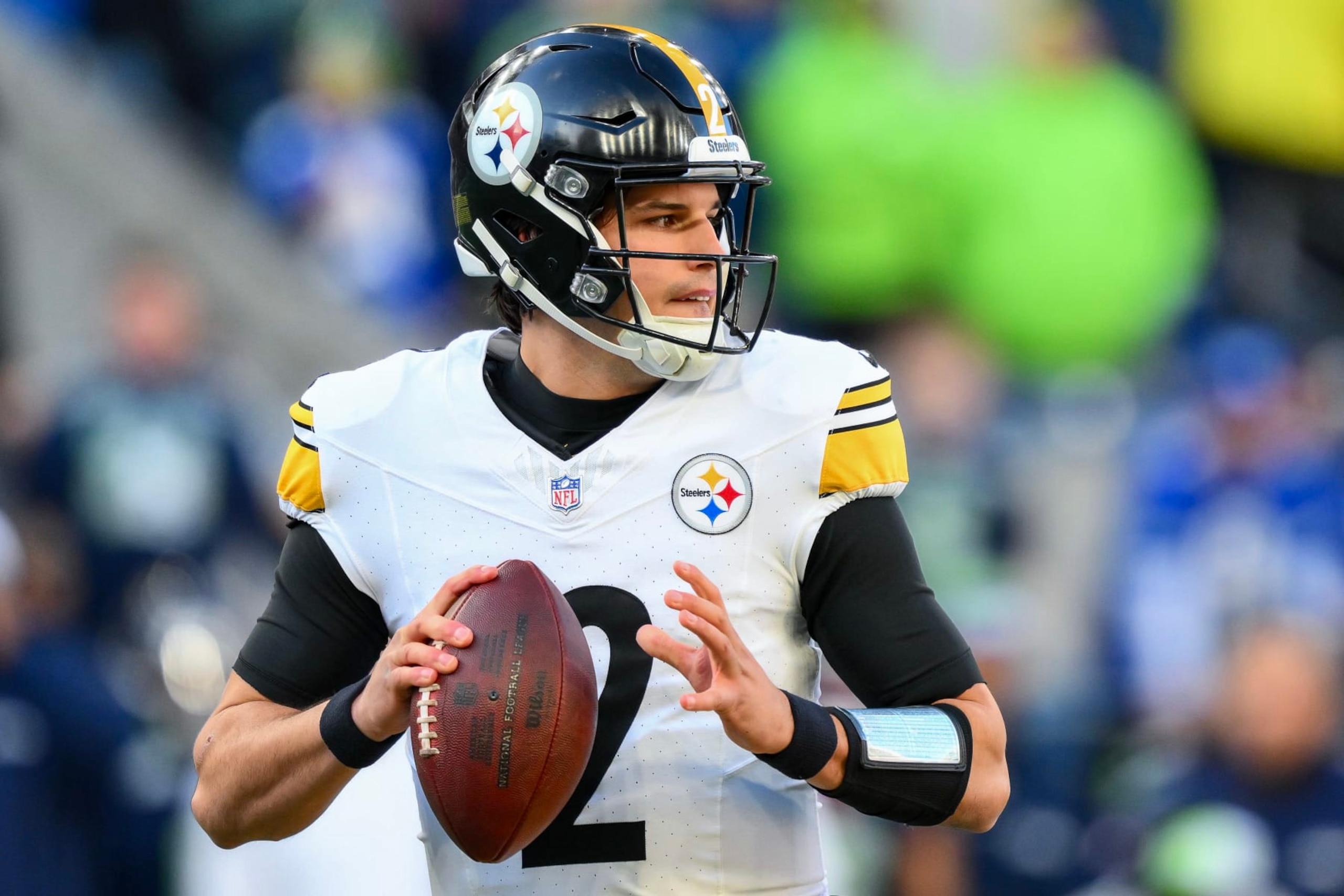 Steelers QB Mason Rudolph