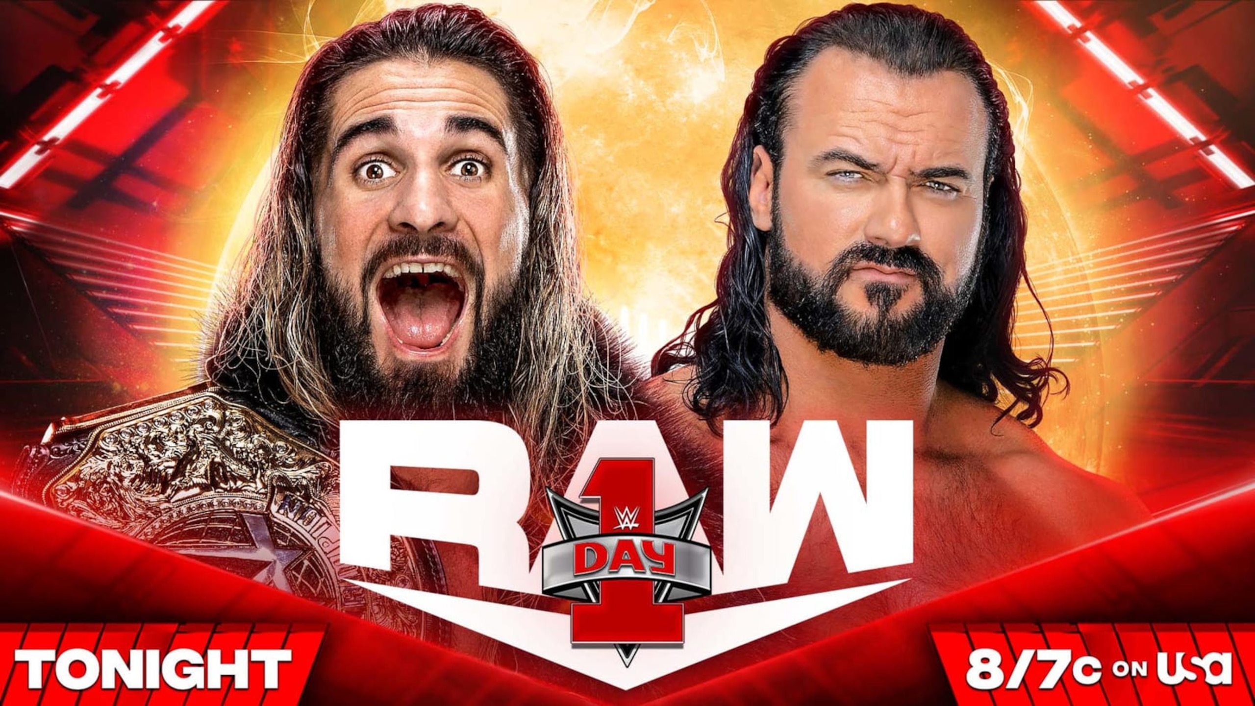 Seth Rollins and Drew McIntyre. 