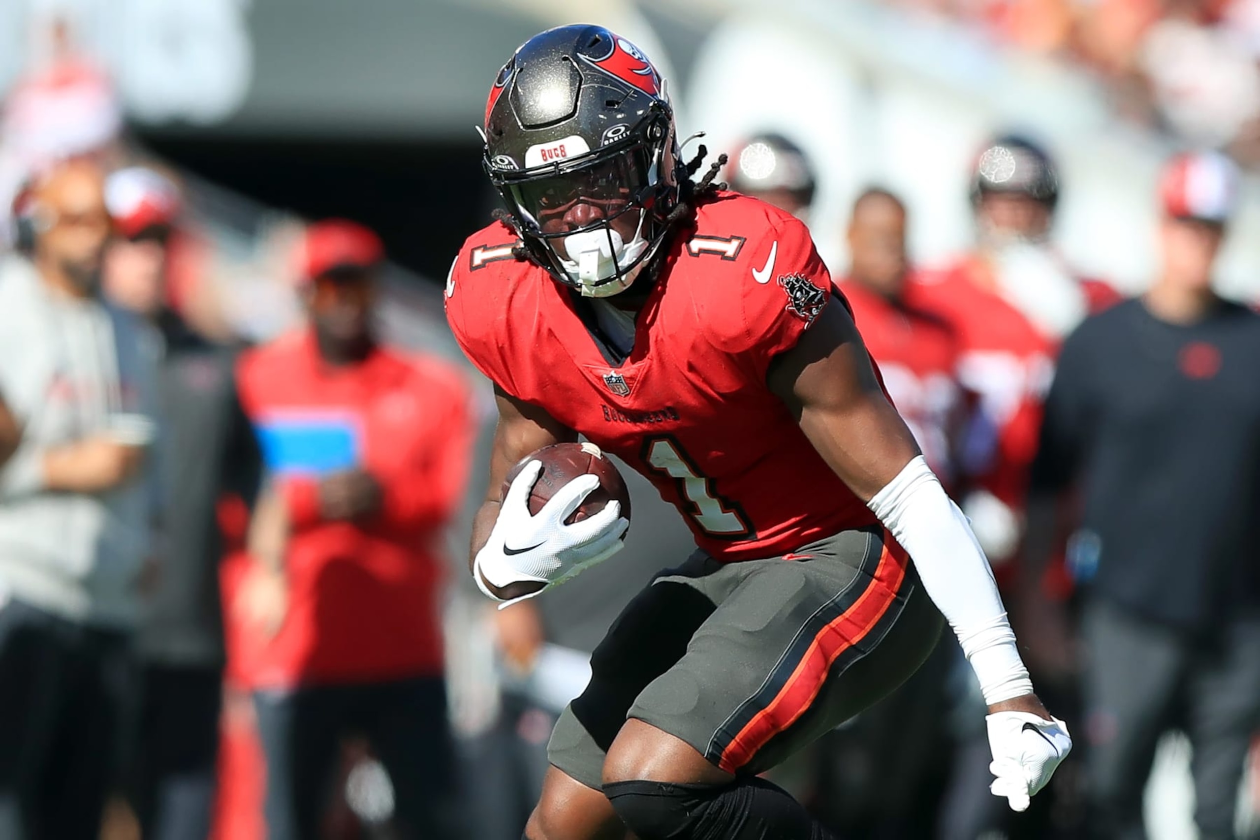 Buccaneers RB Rachaad White Buccaneers RB Rachaad White