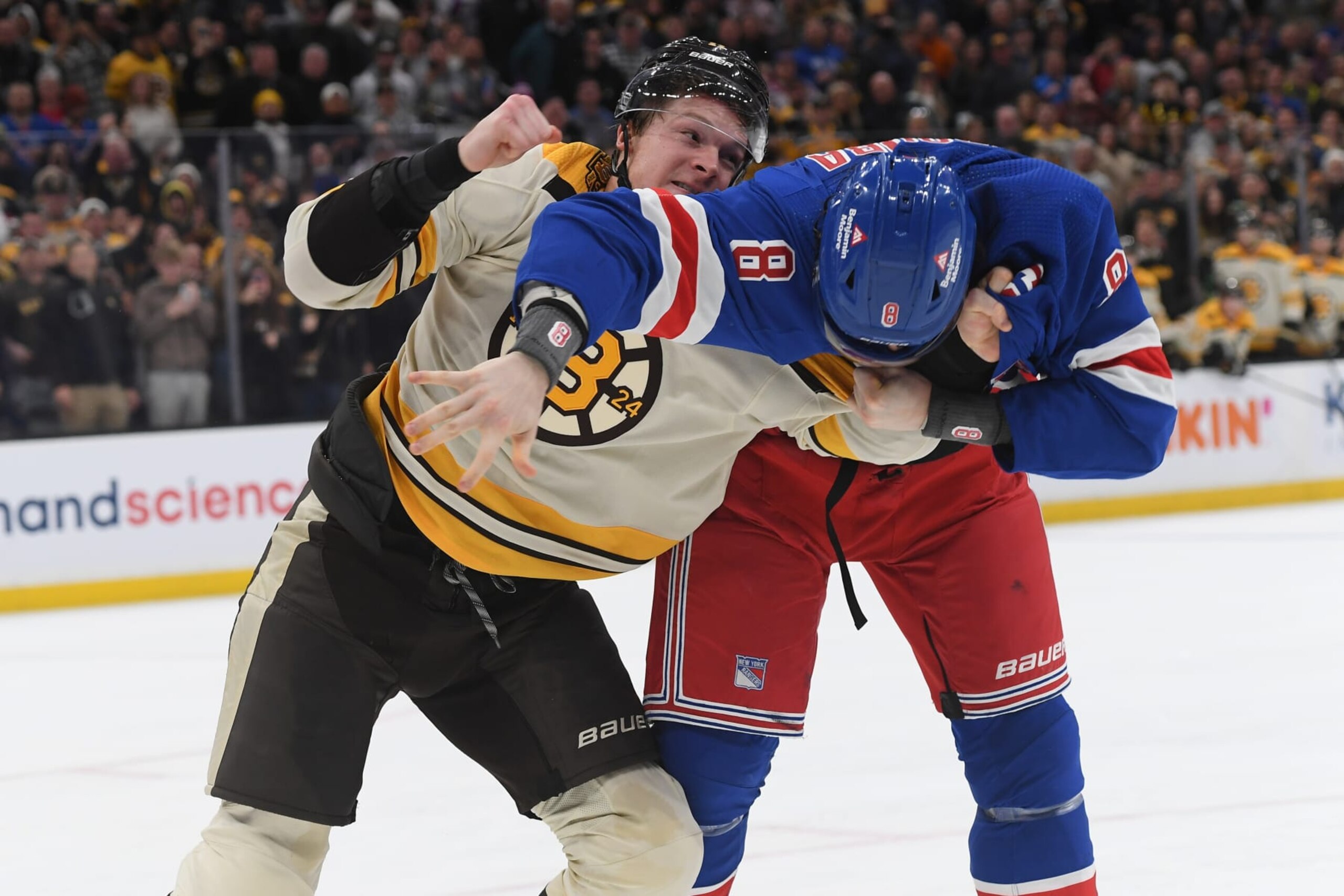 Trent Frederic and the Bruins have usurped Jacob Trouba and the Rangers in our latest rankings. Trent Frederic and the Bruins have usurped Jacob Trouba and the Rangers in our latest rankings.