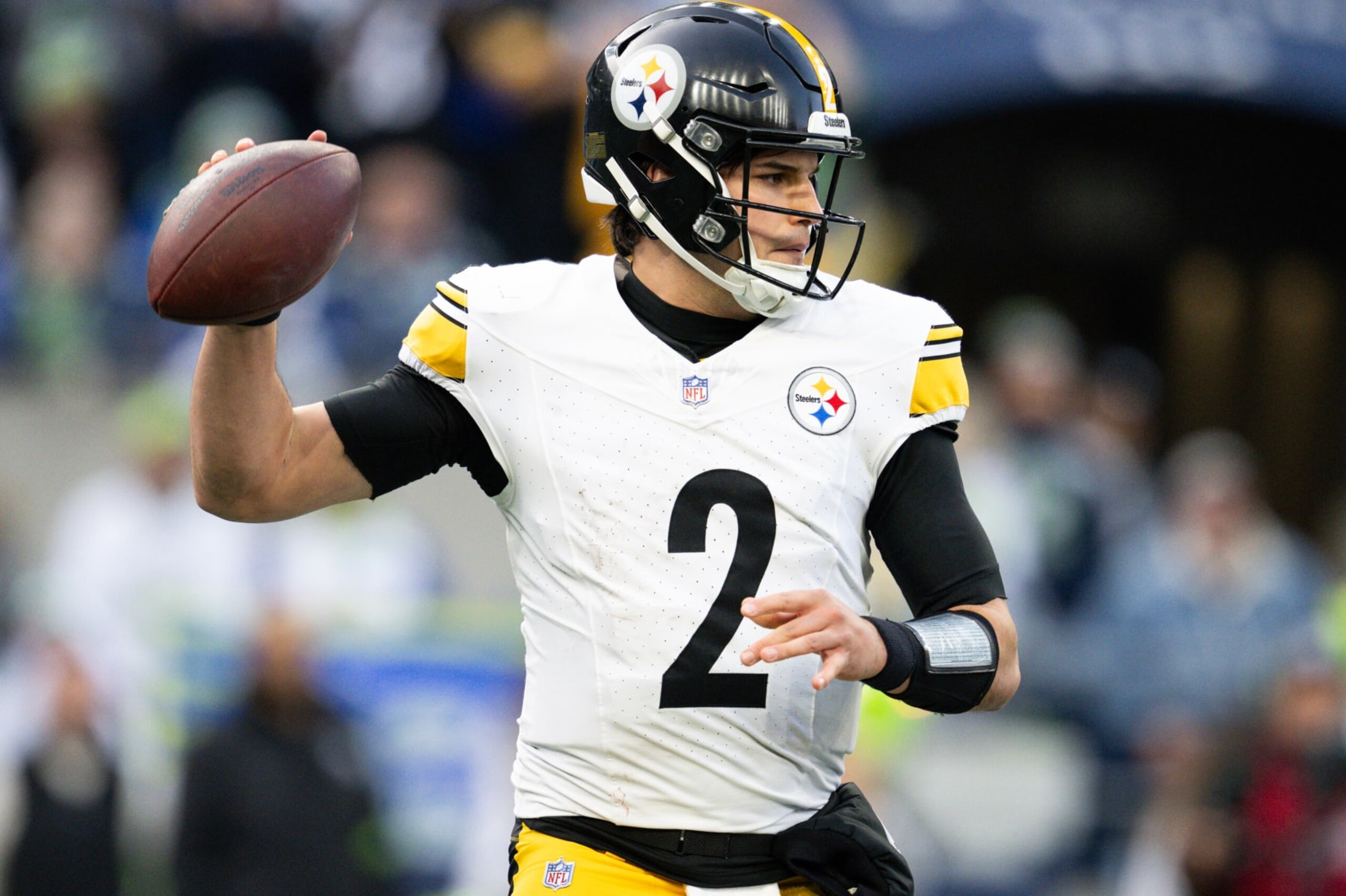 Steelers QB Mason Rudolph