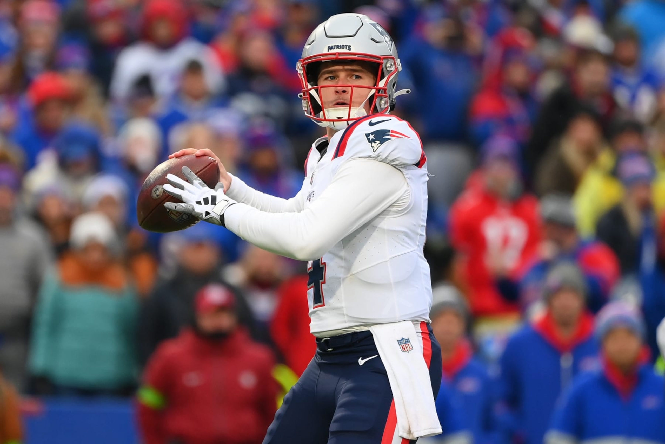 Patriots QB Bailey Zappe