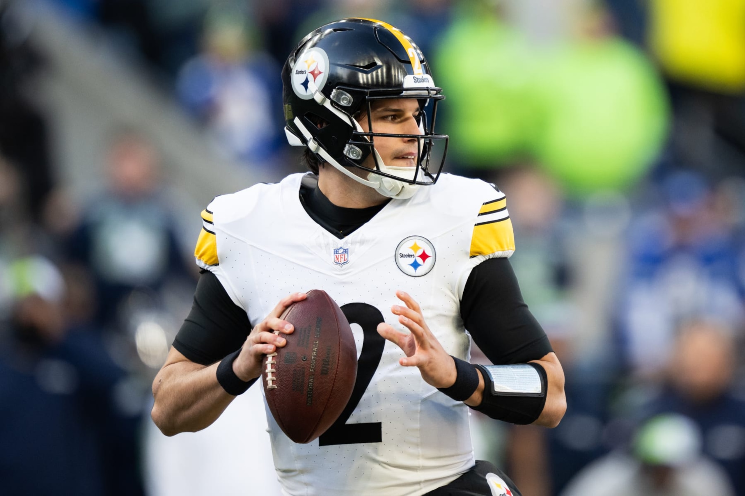 Steelers QB Mason Rudolph