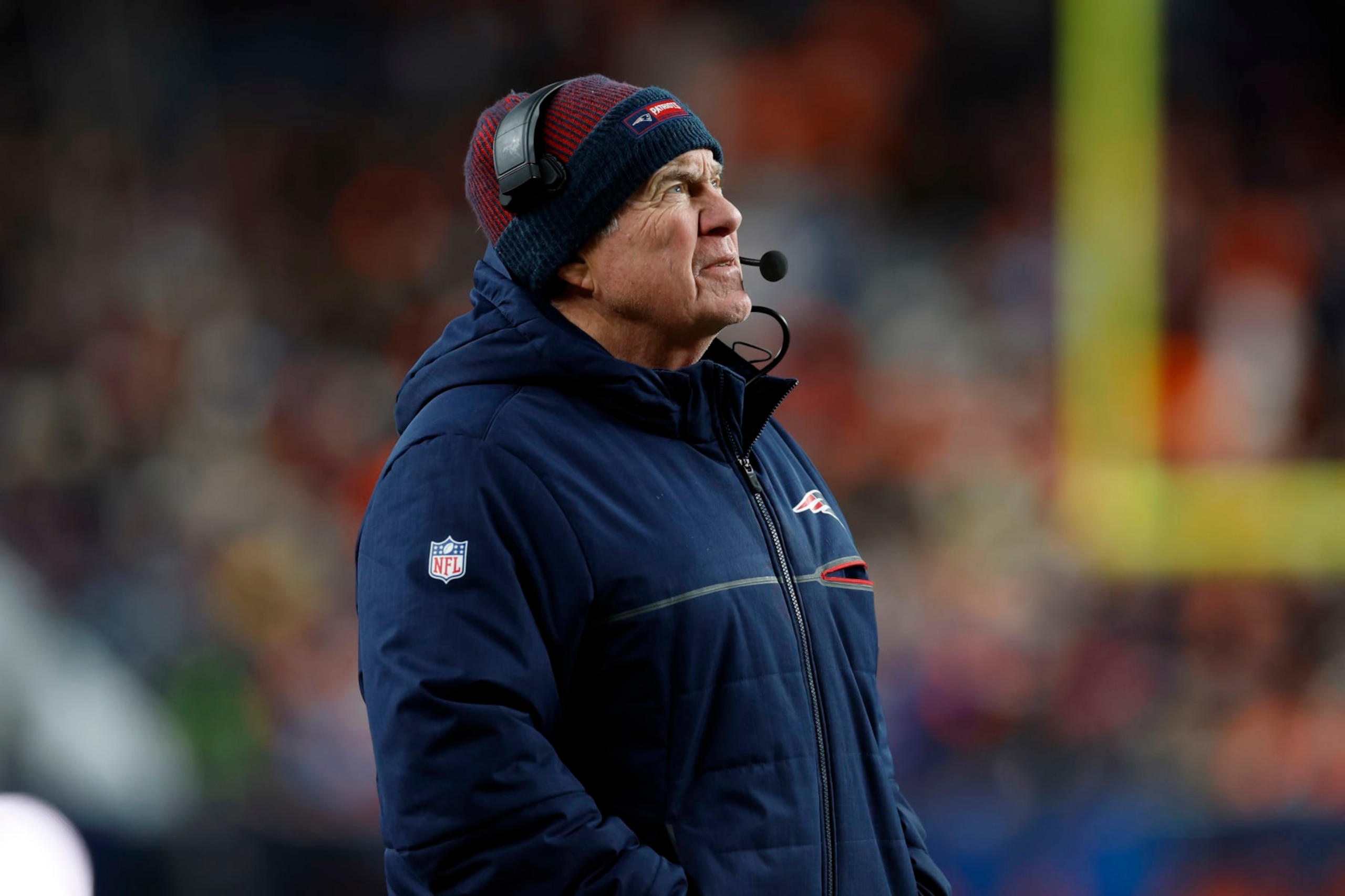 Patriots head coach Bill Belichick