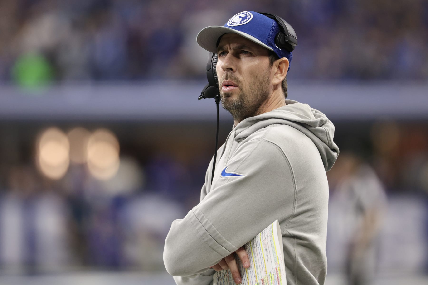 Colts head coach Shane Steichen