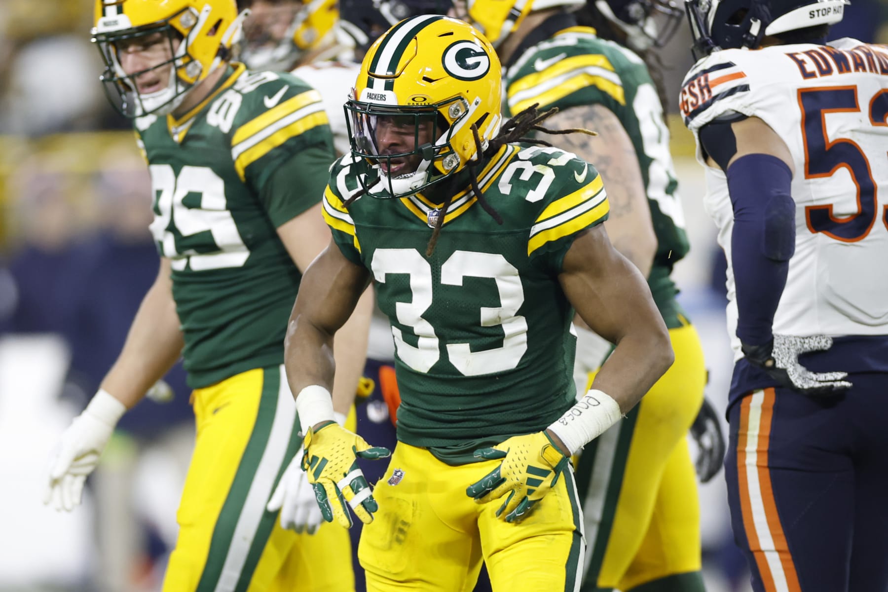Packers RB Aaron Jones
