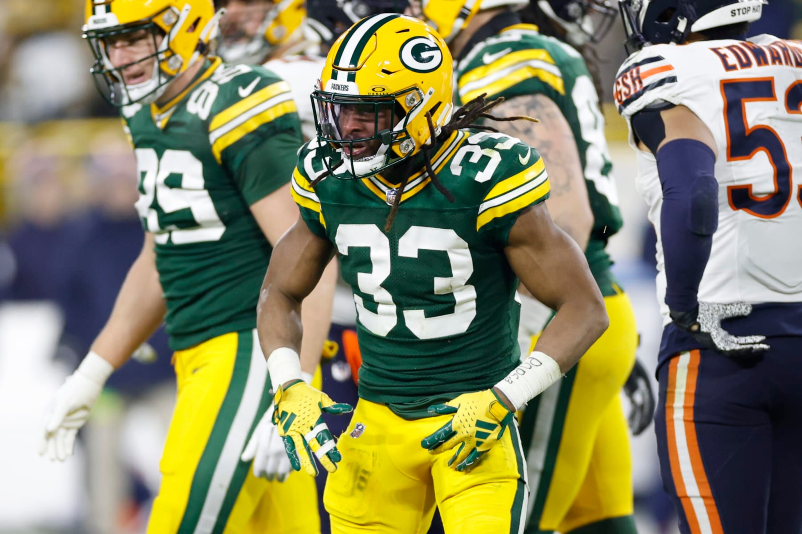 Packers RB Aaron Jones