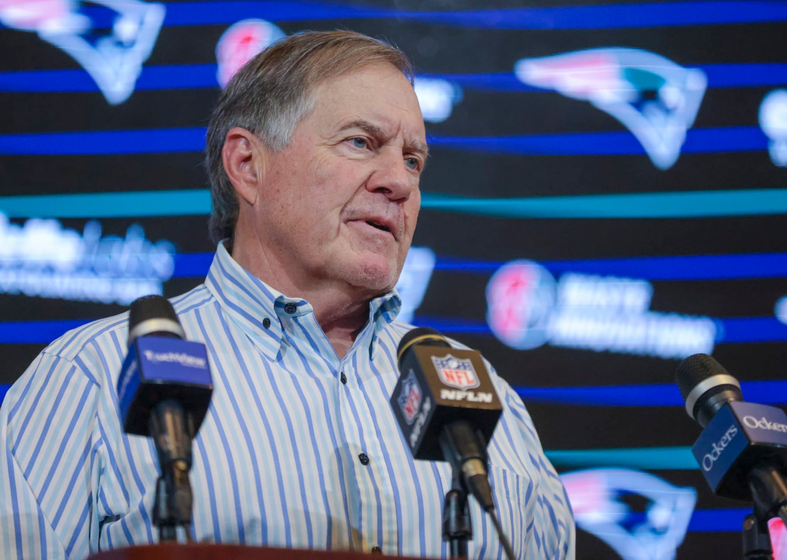 Patriots head coach Bill Belichick