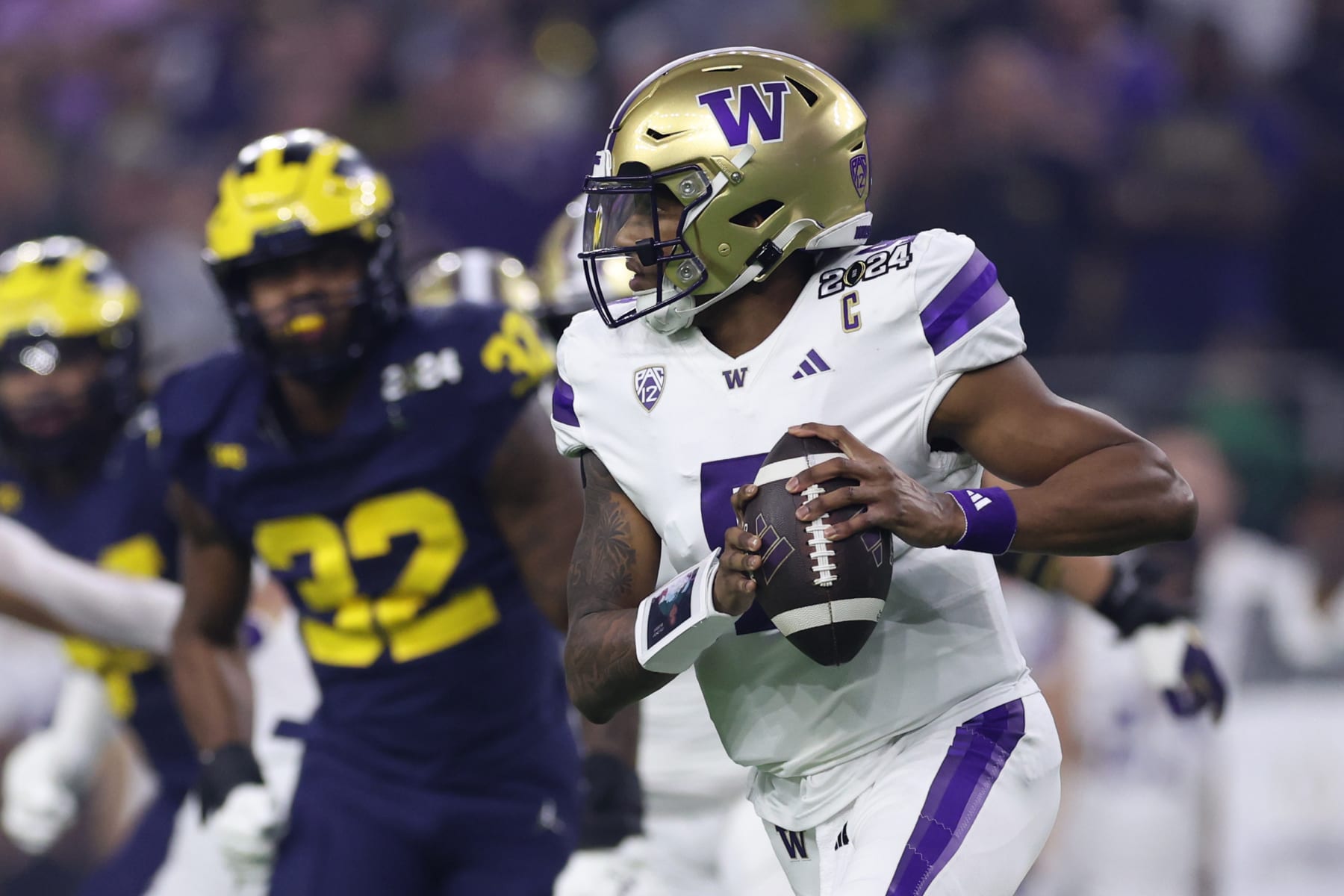 Washington quarterback Michael Penix Jr.