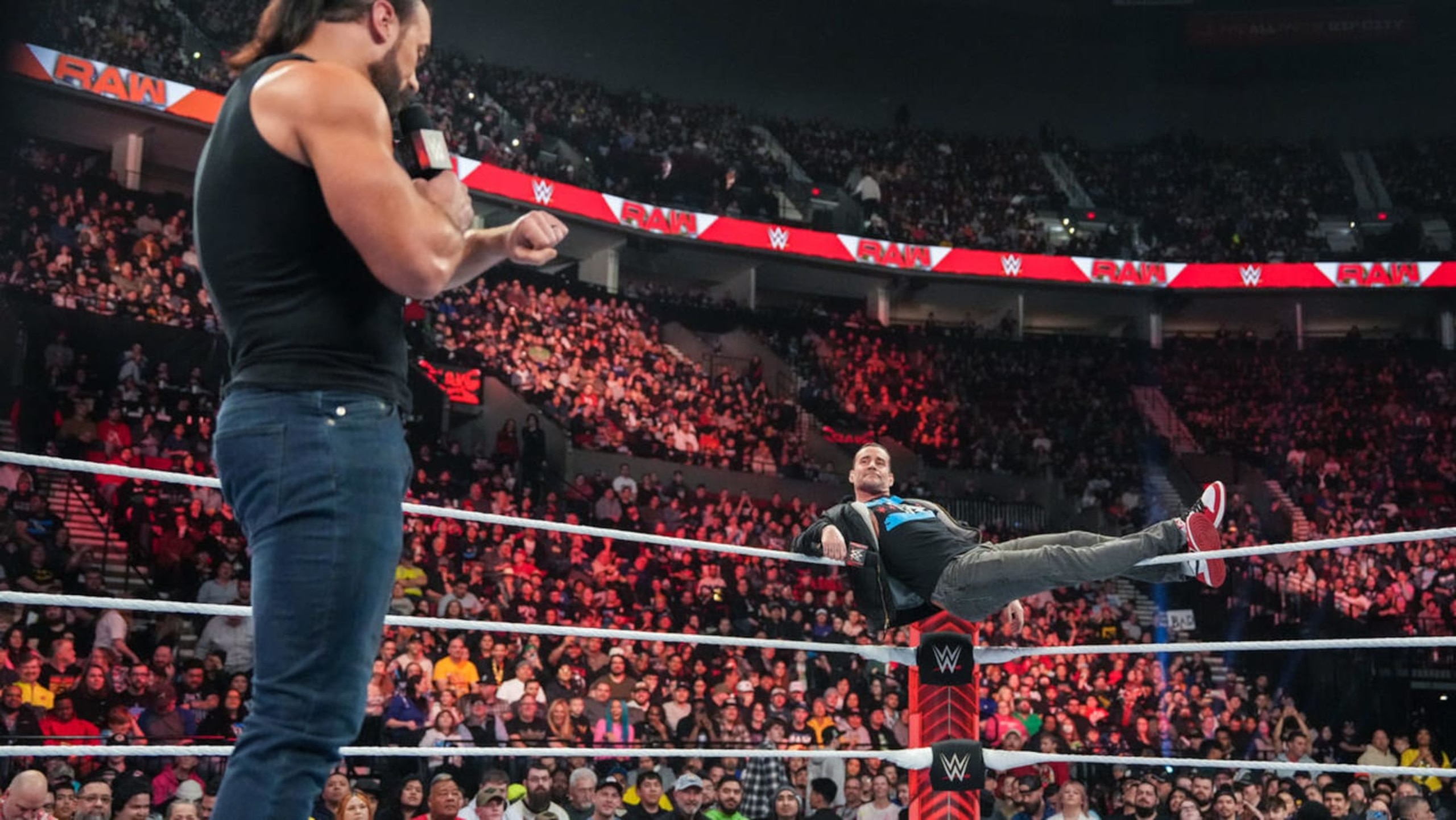 CM Punk didn't take Drew McIntyre seriously on Raw, but that did not stop the Scot tearing into him verbally.