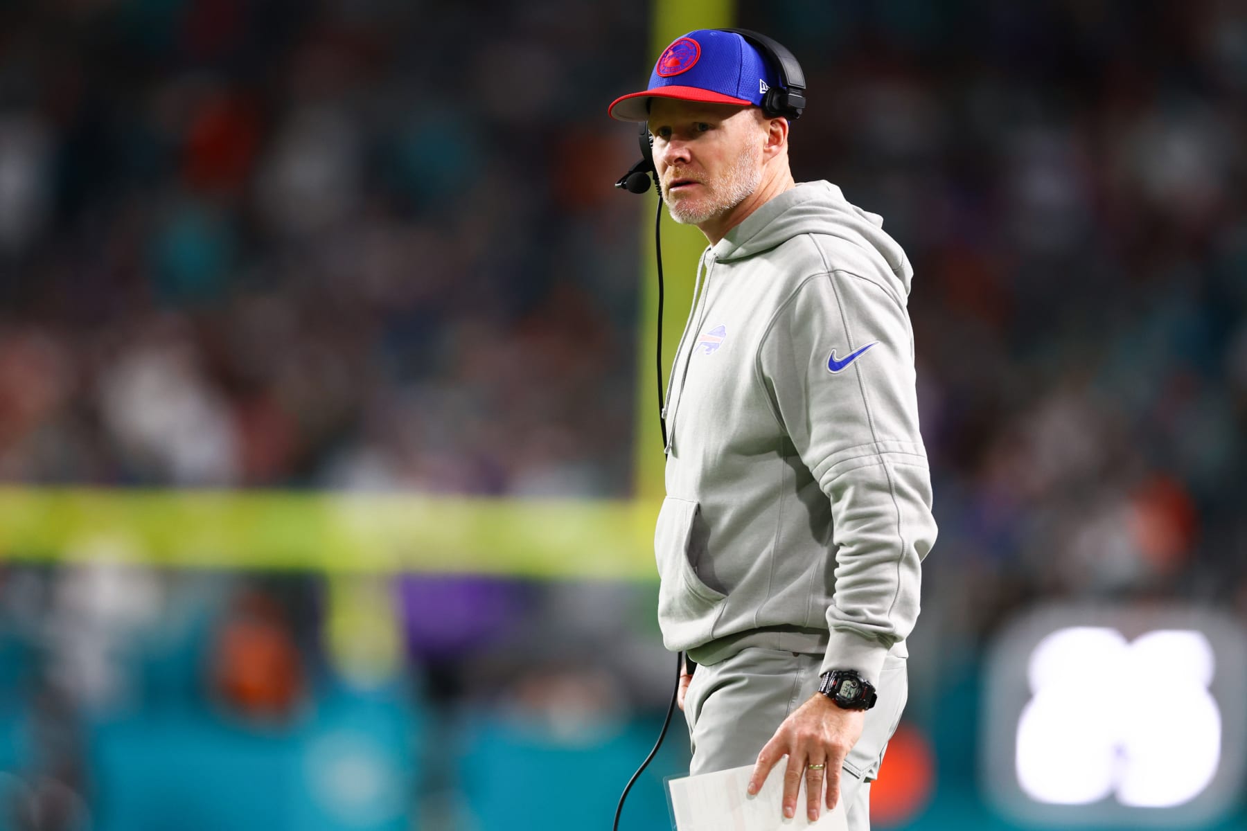 Bills head coach Sean McDermott