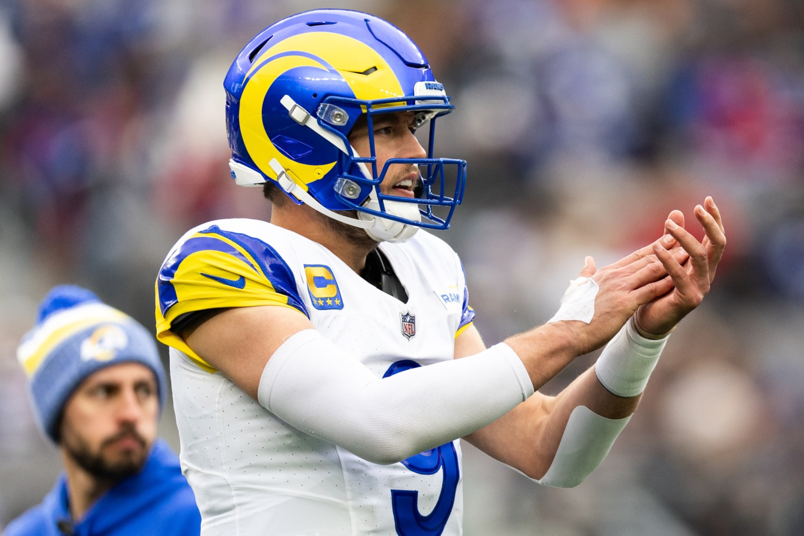 Rams QB Matthew Stafford Rams QB Matthew Stafford