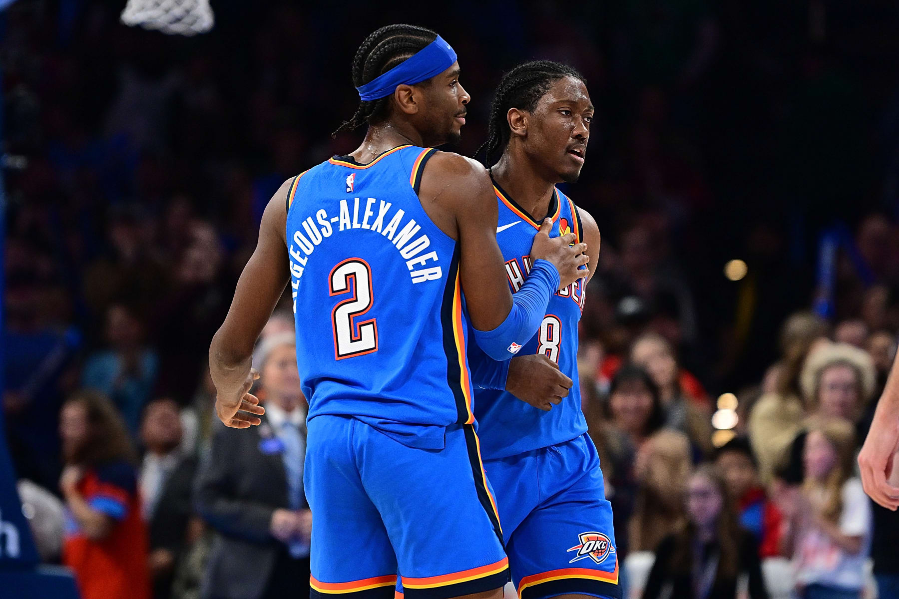 Shai Gilgeous-Alexander and Jalen Williams
