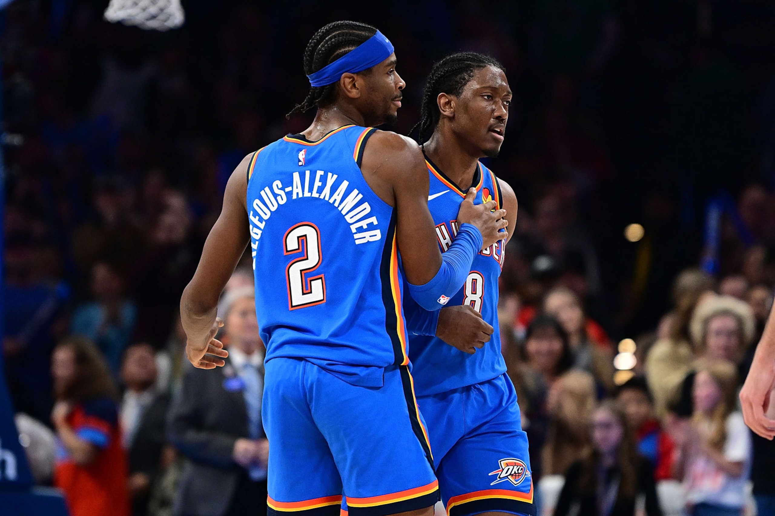 Shai Gilgeous-Alexander and Jalen Williams