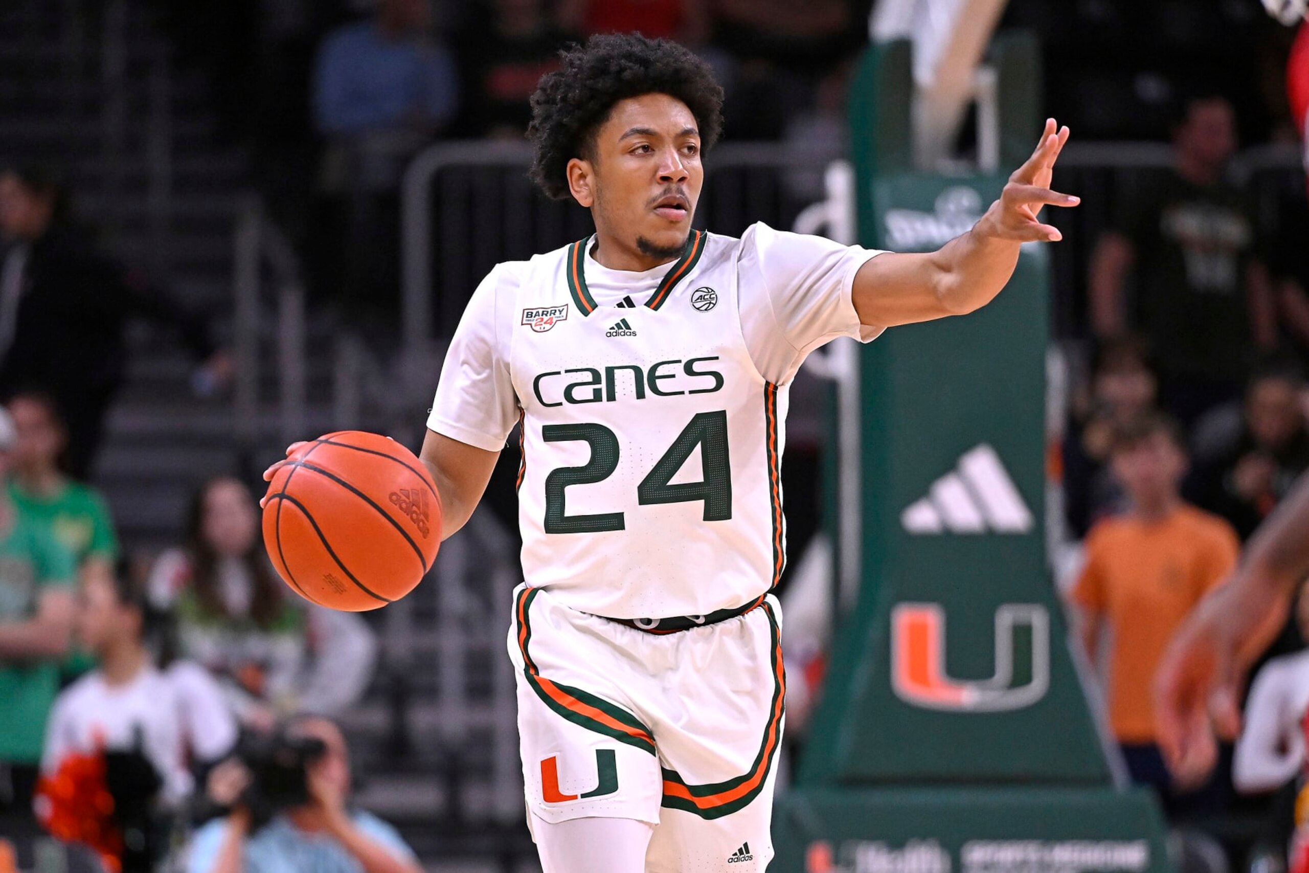 Miami's Nijel Pack Miami's Nijel Pack